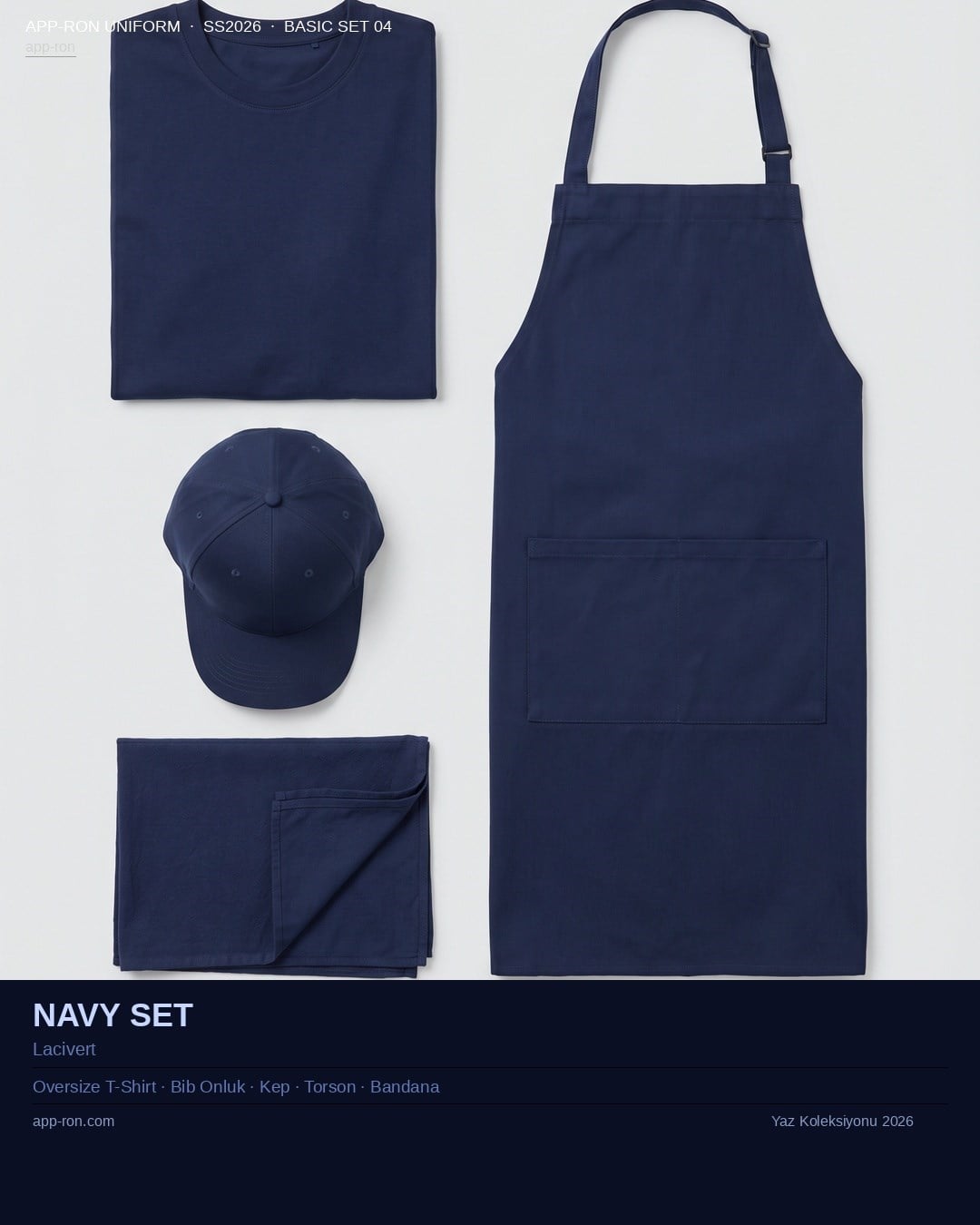 Navy Set - Basic Kombin