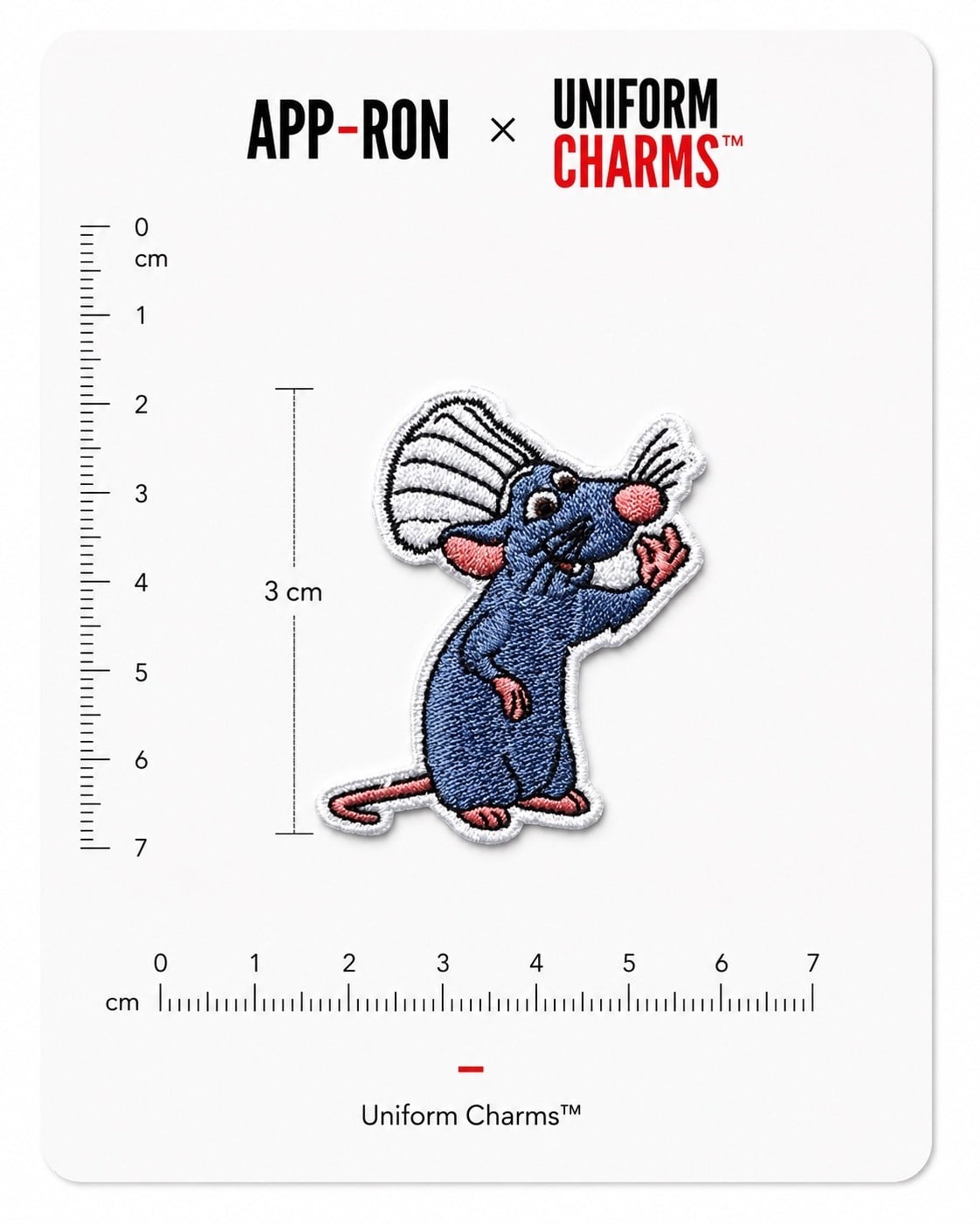 Uniform Charms™ Cooking Mouse Broş Charm