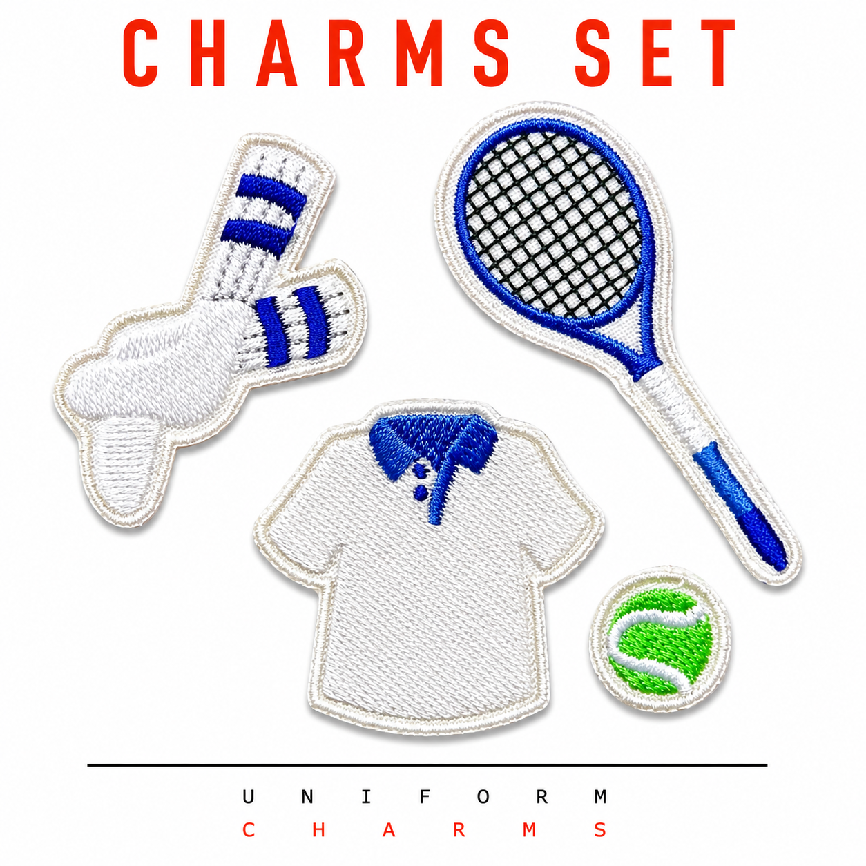 Uniform Charms™ Tenis Seti Broş Charm