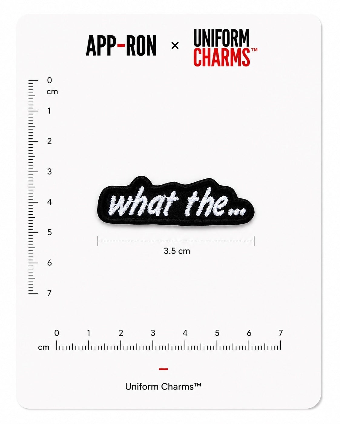 Uniform Charms™ What The Broş Charm