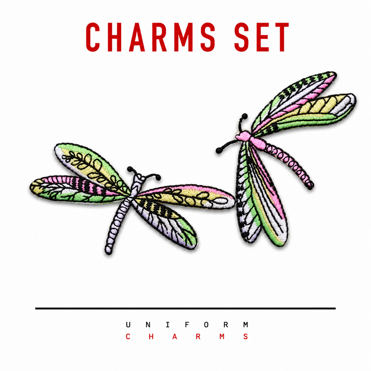 Uniform Charms™ Yusufçuk Seti (2'li) Broş Charm