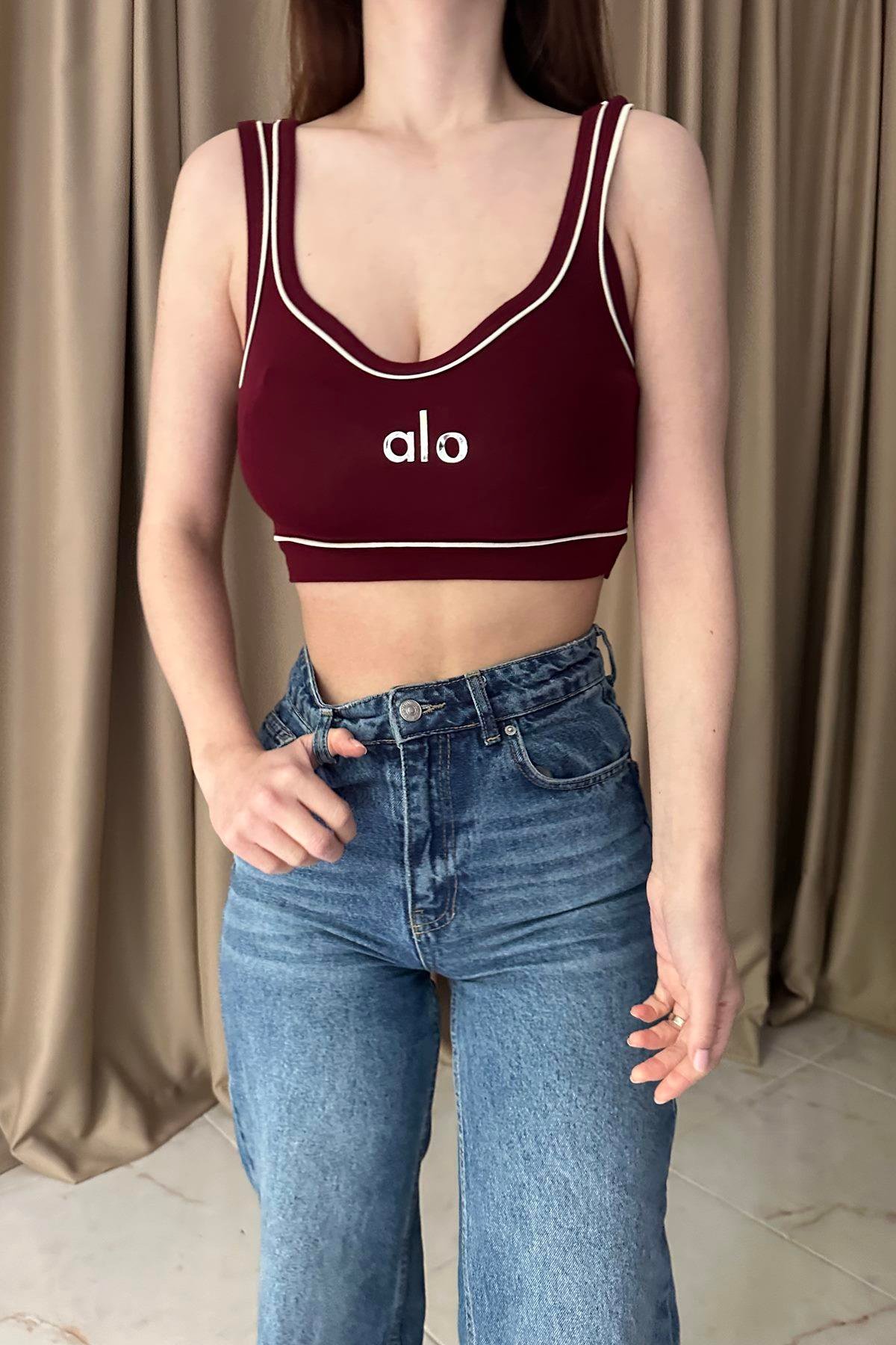 ALO BASKI DETAY CROP ATLET