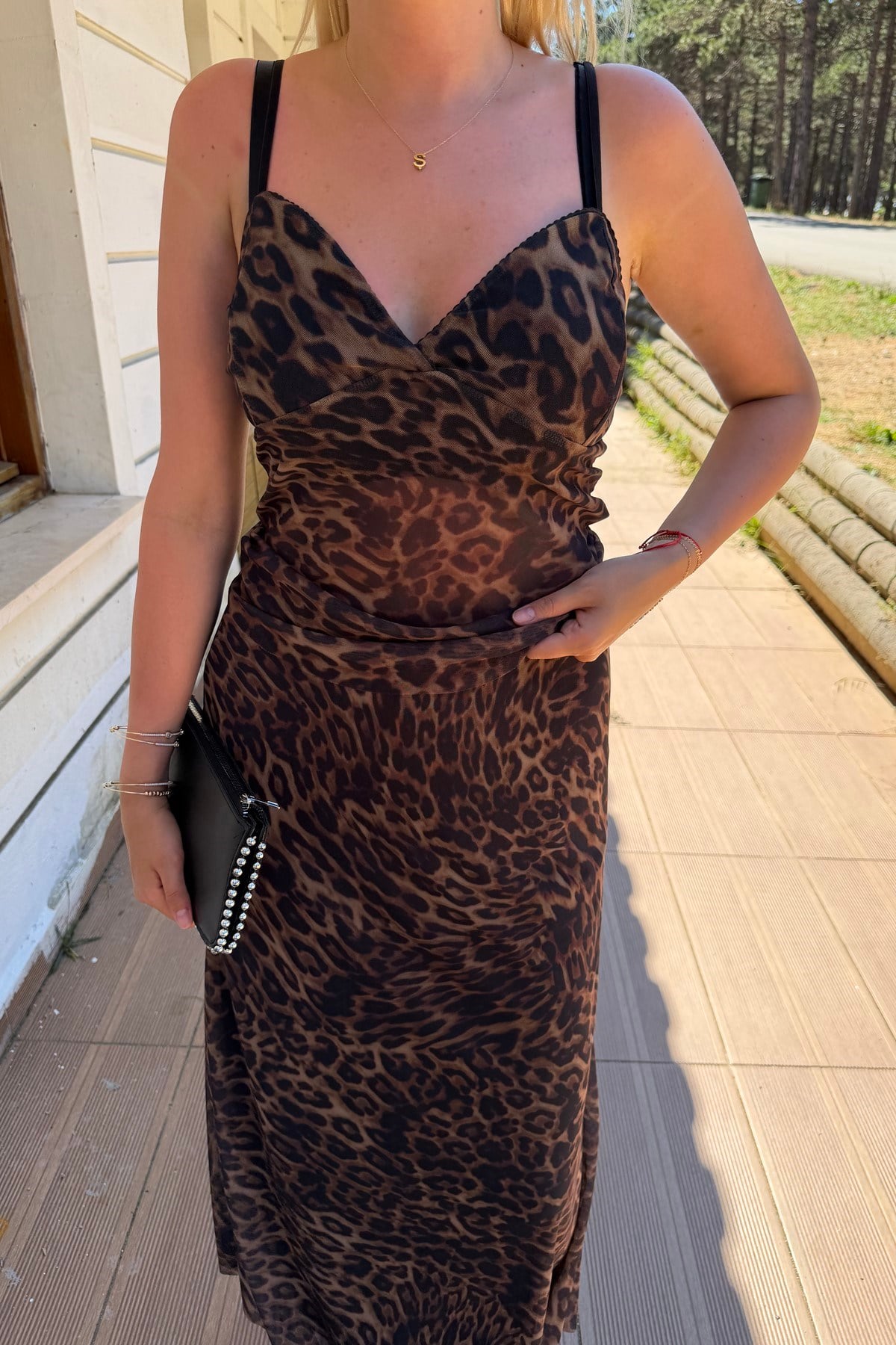 LEOPAR DESEN ASKILI ATLET