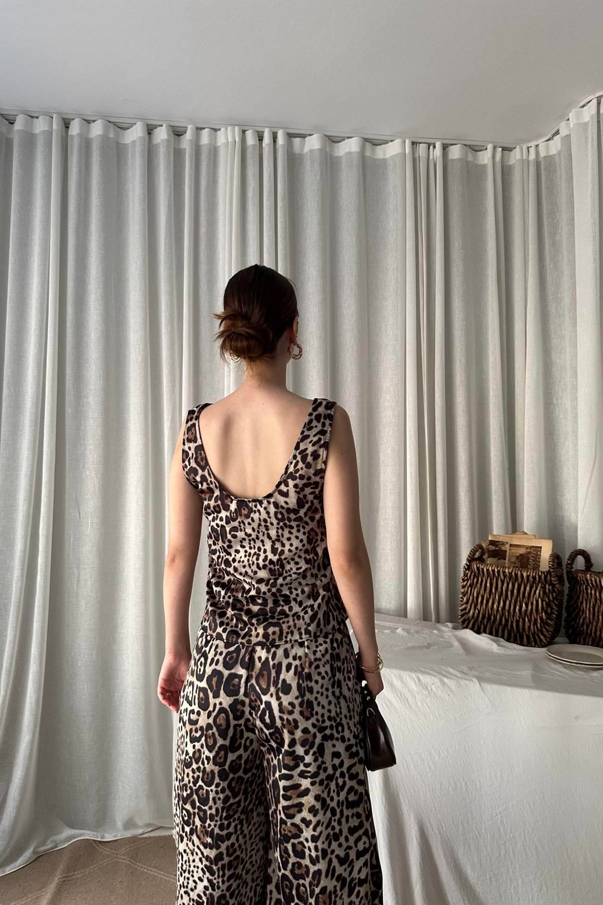 LEOPAR DESENLİ ATLET
