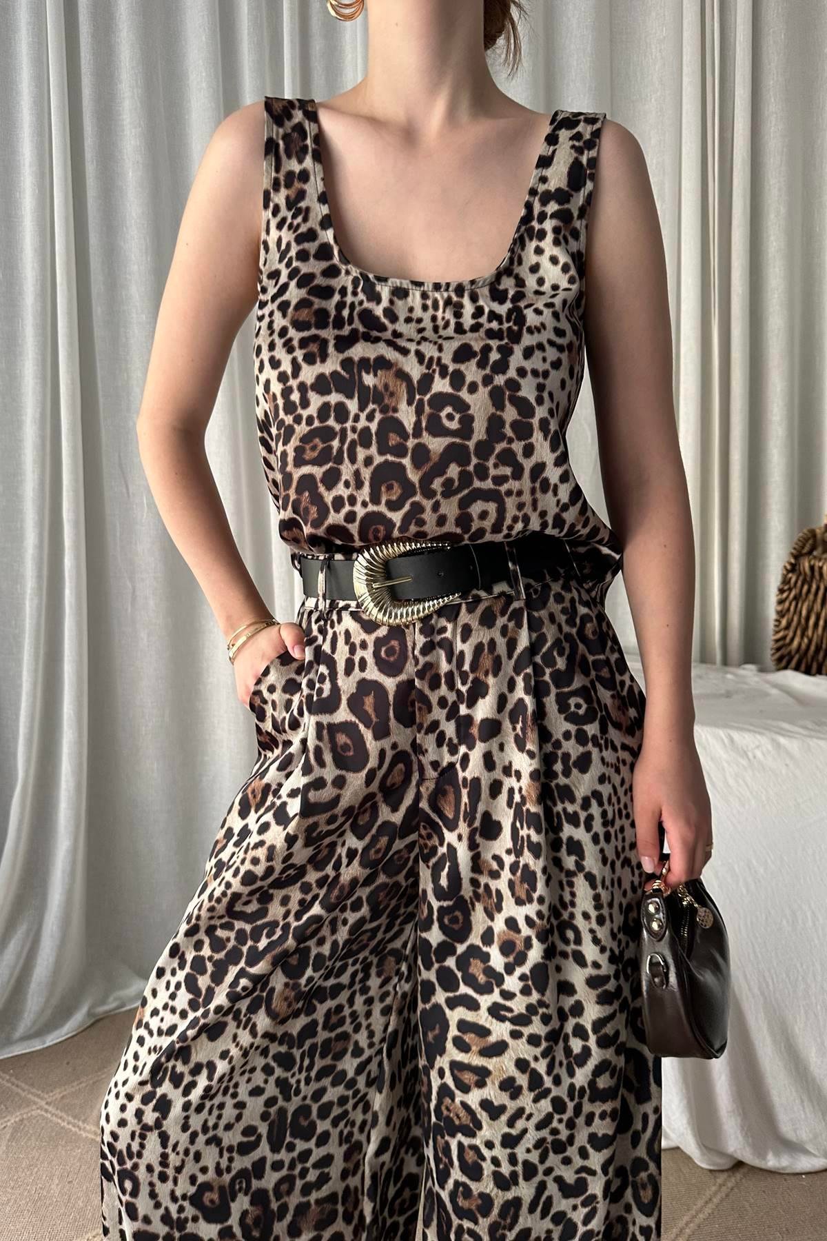 LEOPAR DESENLİ ATLET