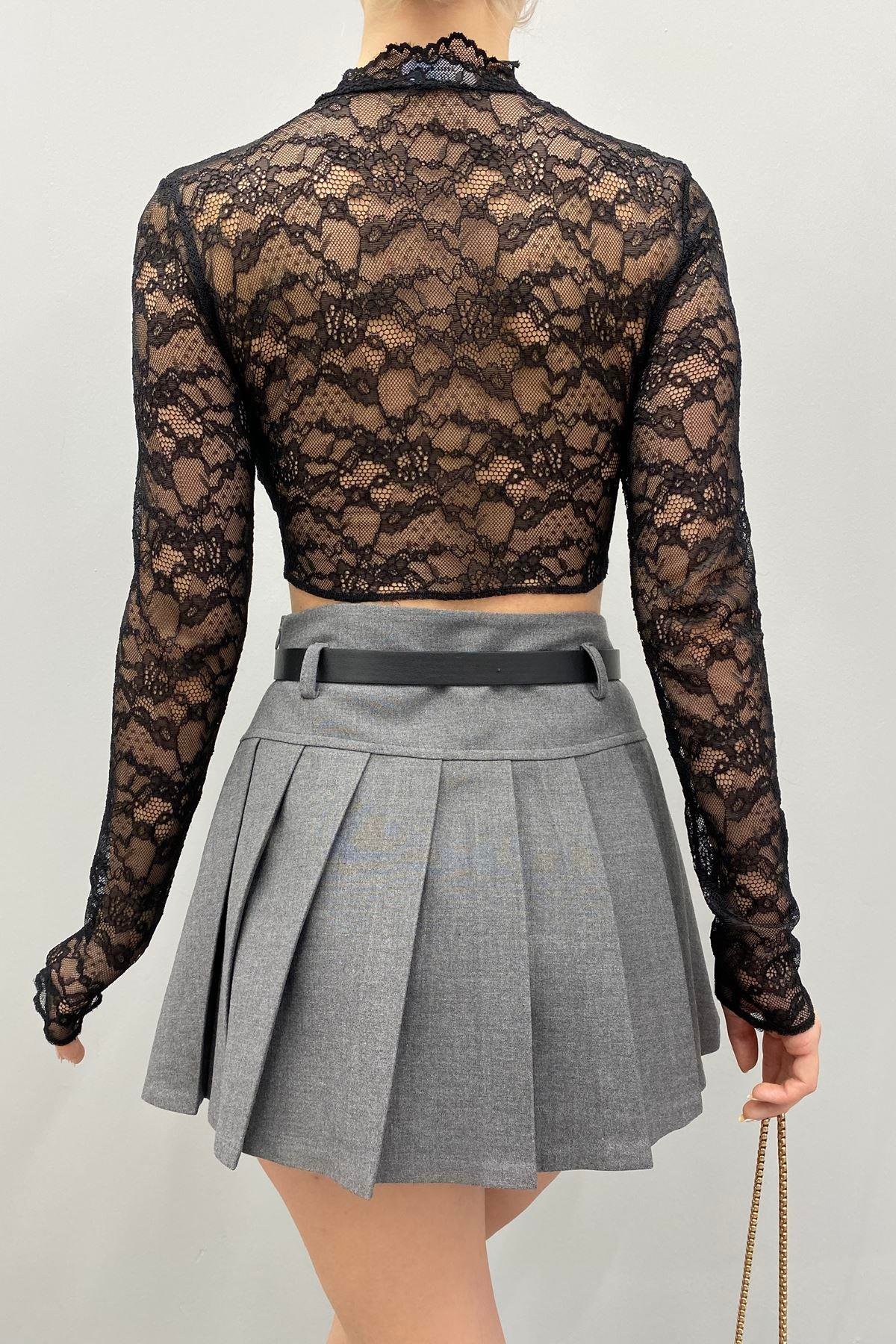 DANTEL CROP BLUZ