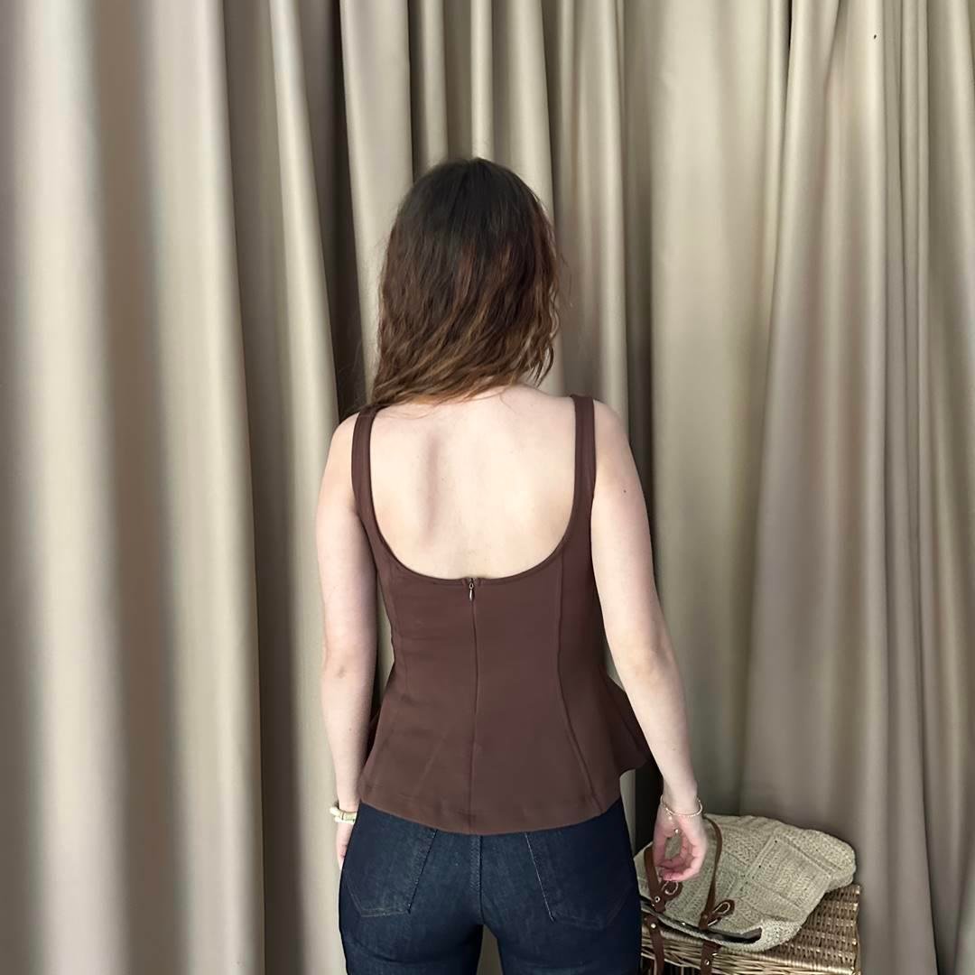 KALIN ASKILI PEPLUM BLUZ