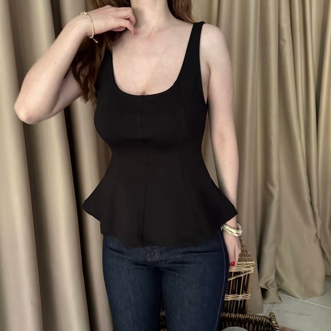KALIN ASKILI PEPLUM BLUZ