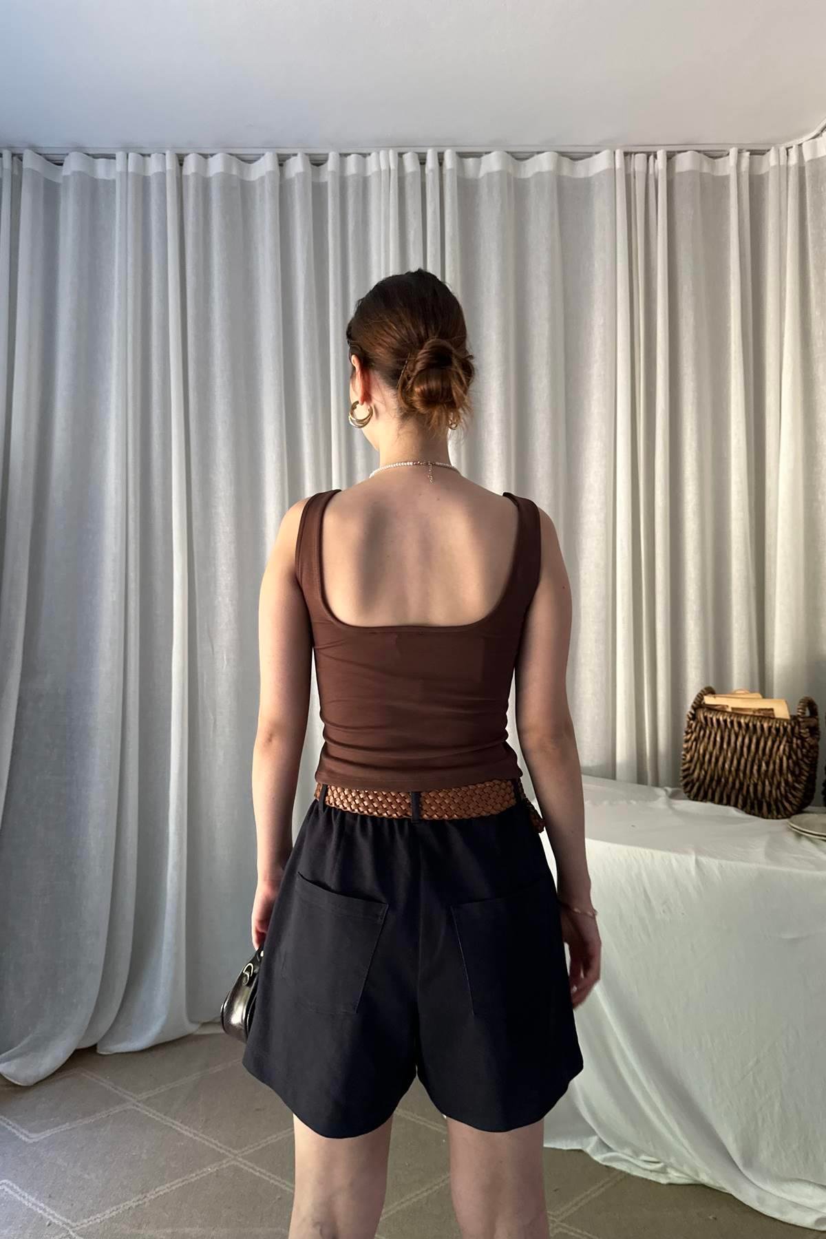 KOLSUZ CROP BLUZ