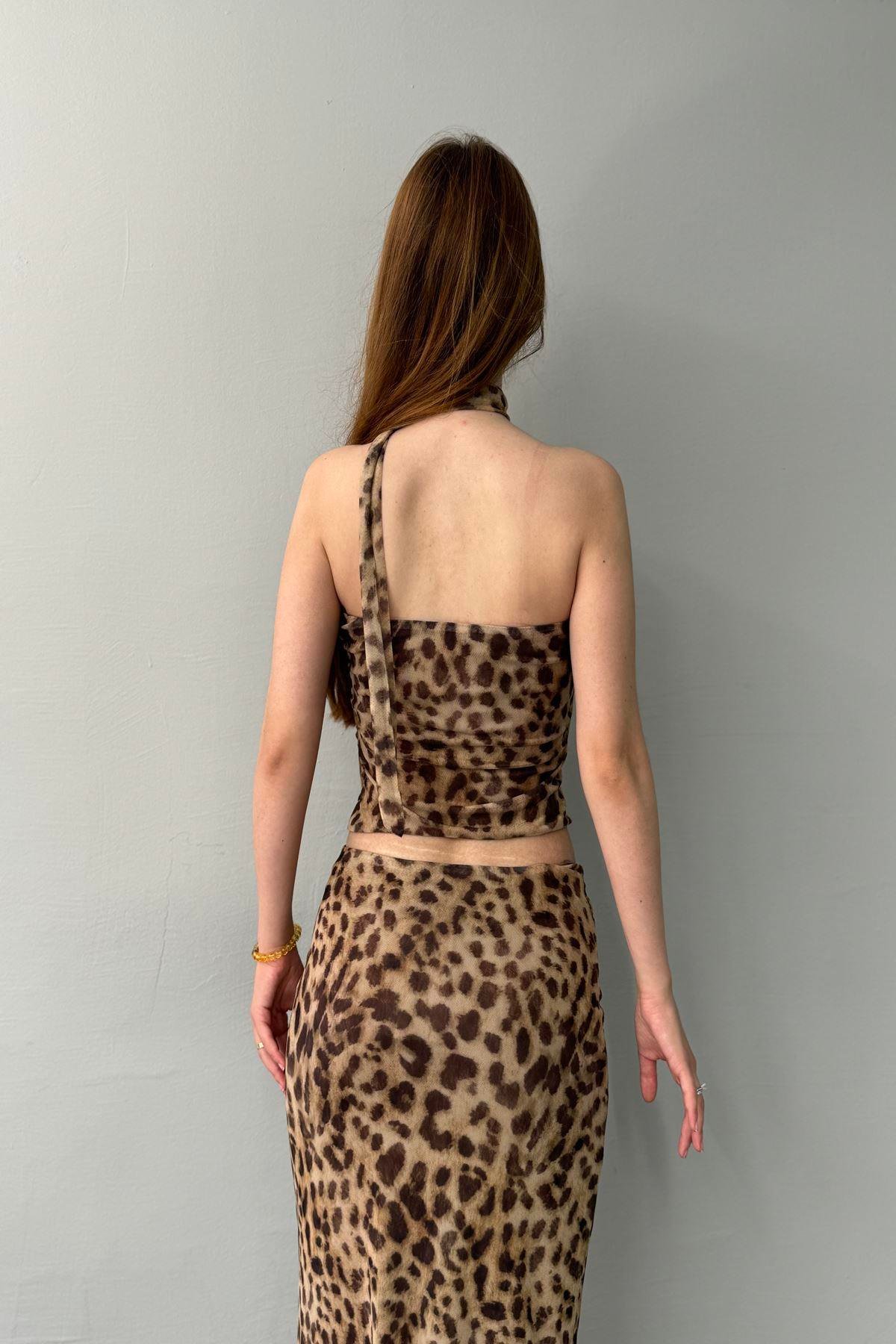 LEOPAR DESEN BÜSTİYER