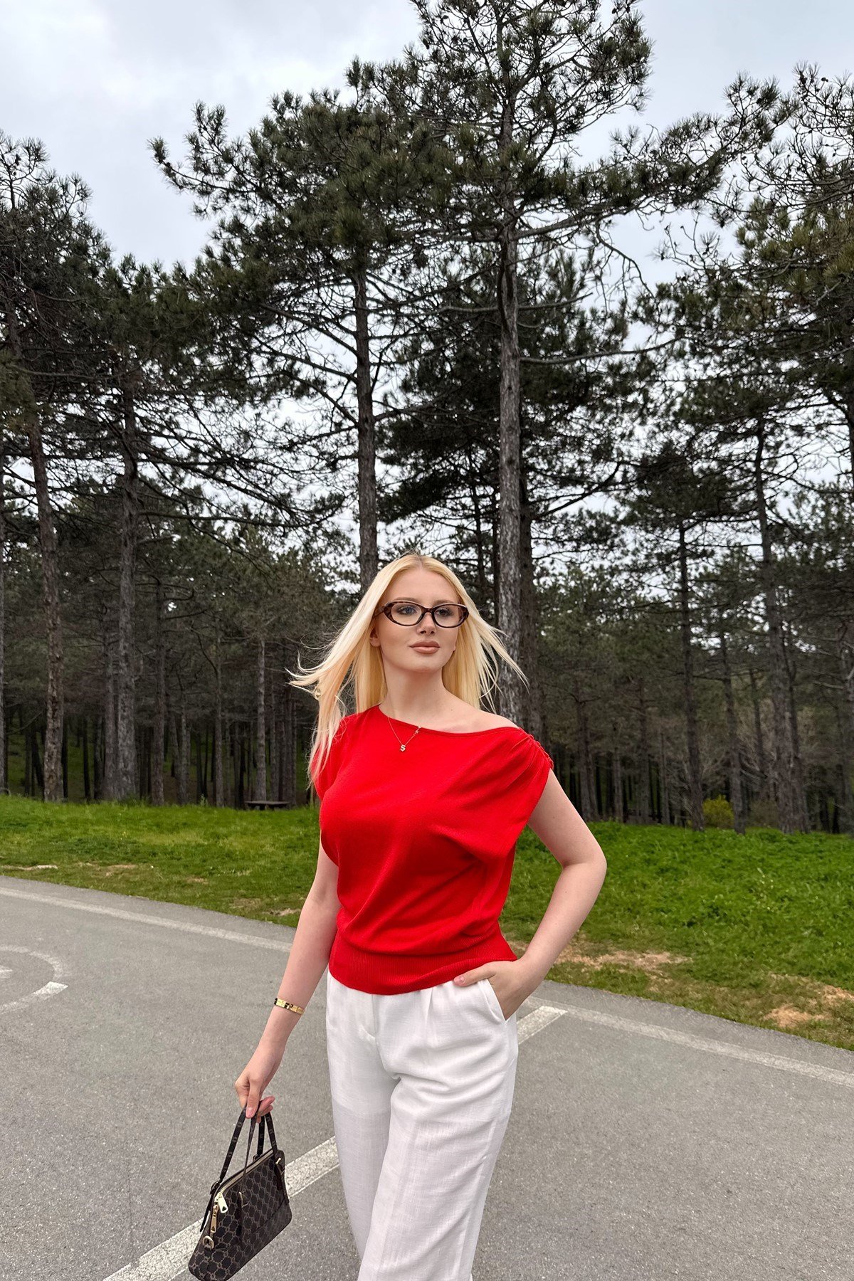 LİYOSEL KARIŞIMLI DÖKÜMLÜ BLUZ