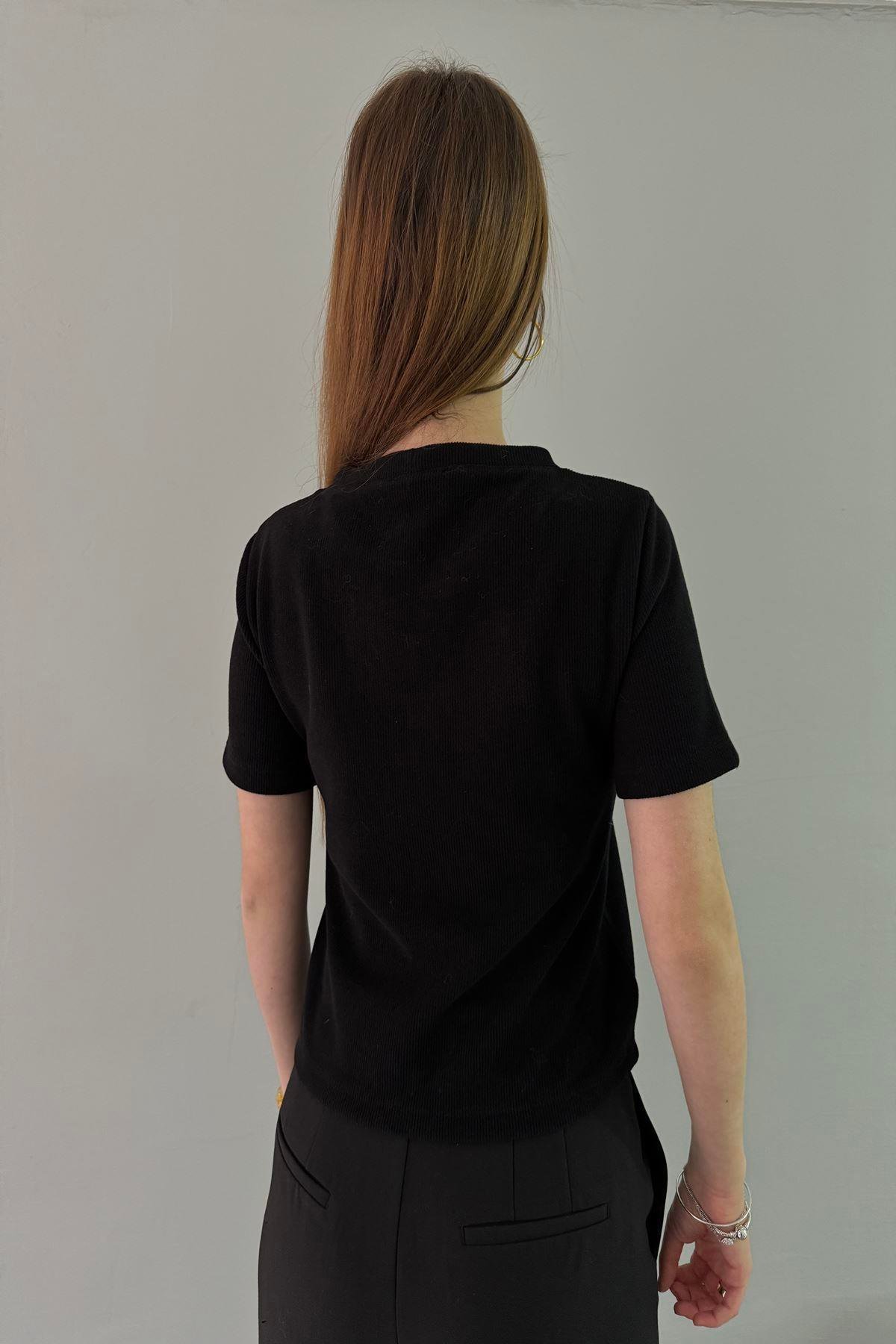 PARLAK TAŞLI TSHIRT