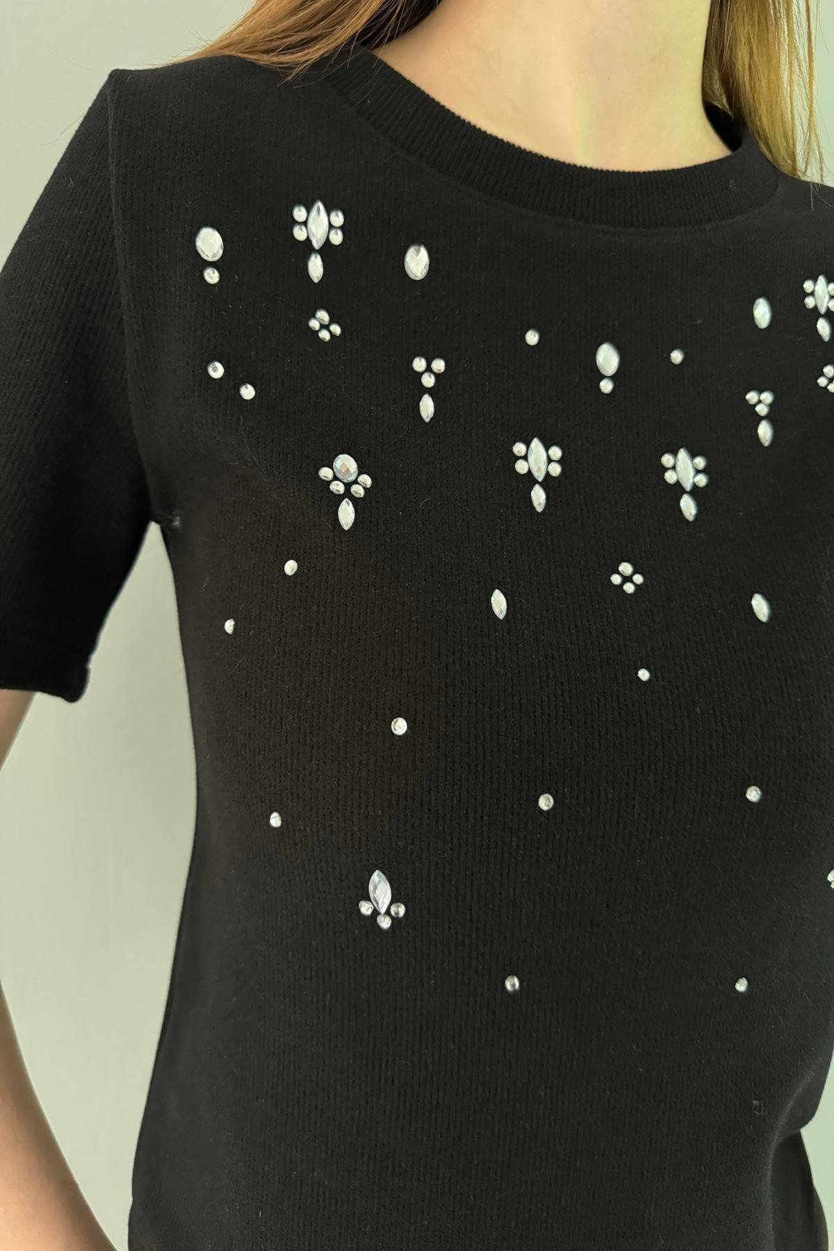 PARLAK TAŞLI TSHIRT