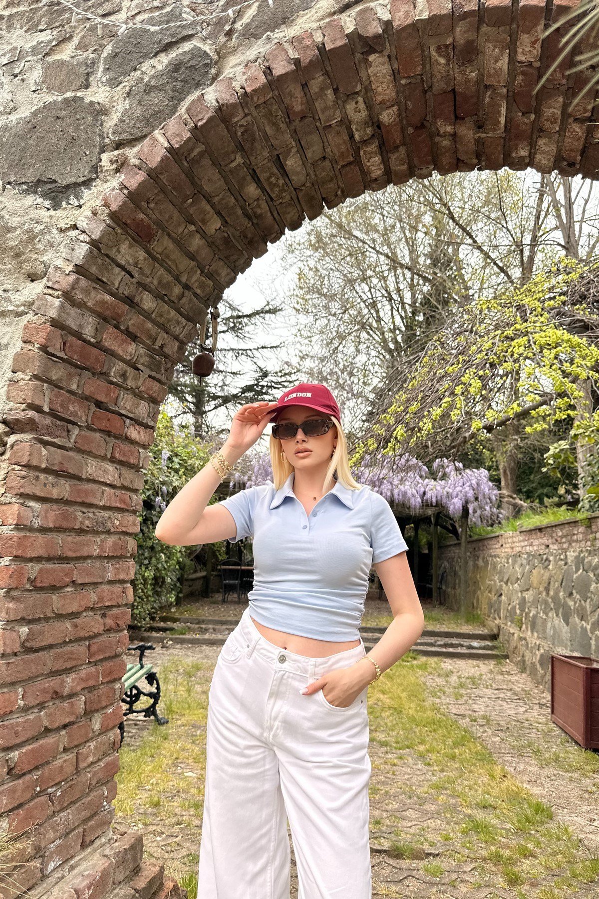 POLO YAKA TOP