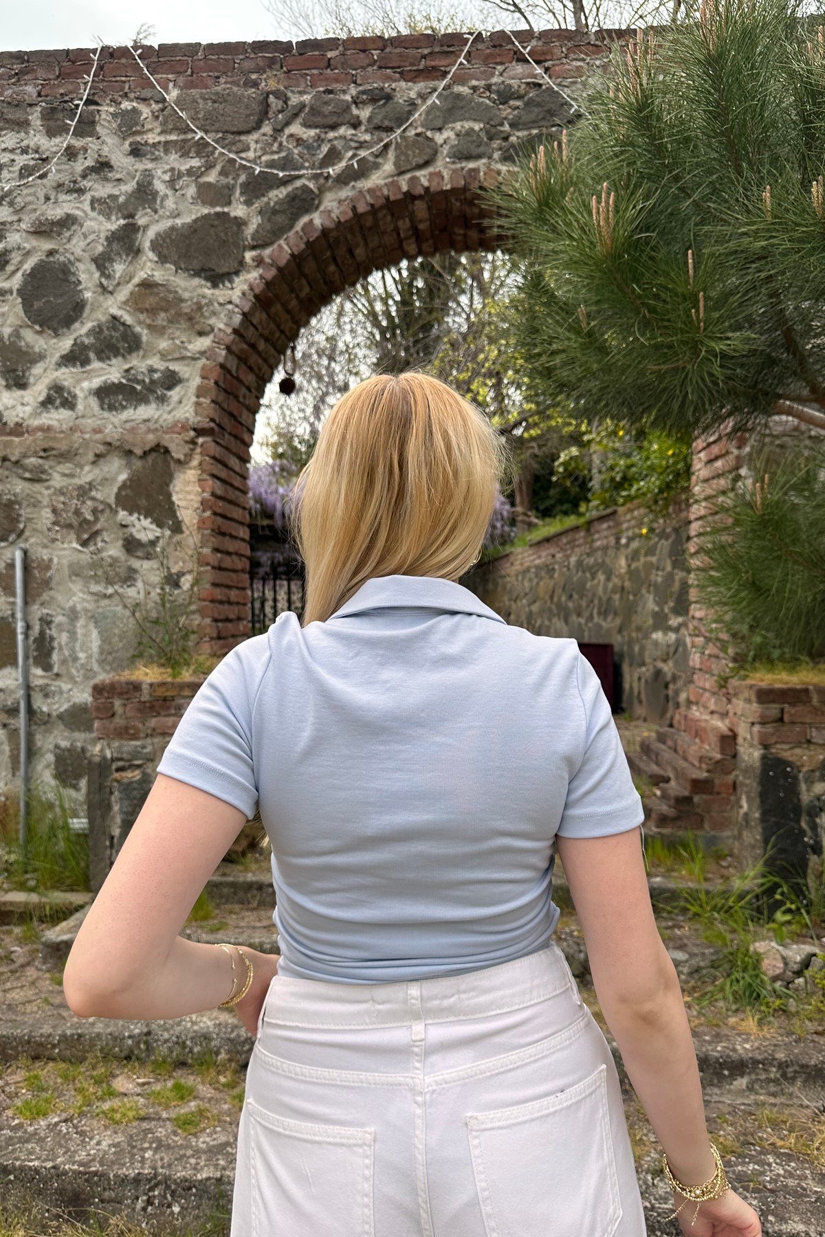 POLO YAKA TOP