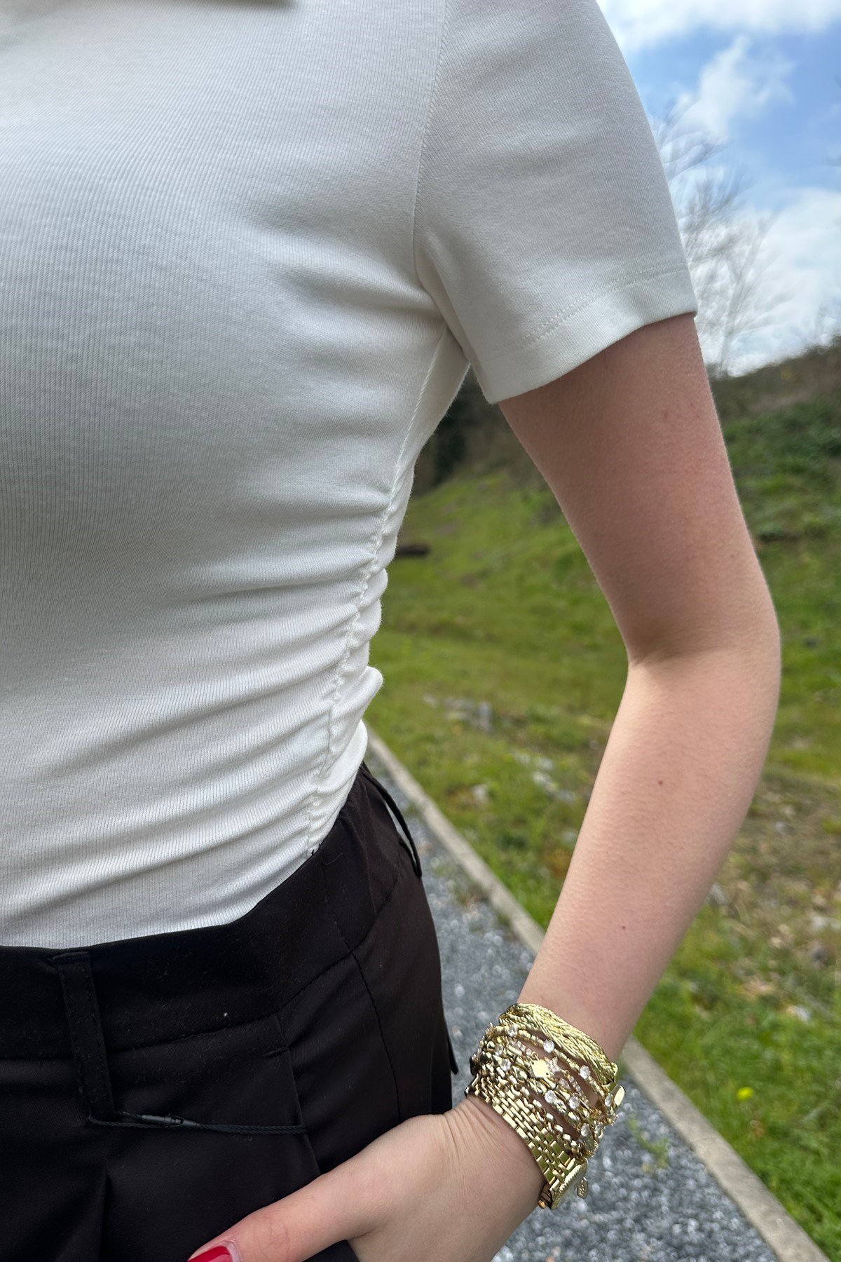 POLO YAKA TOP
