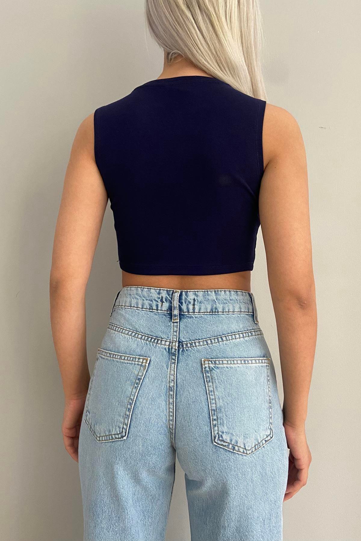 CROP TOP BLUZ