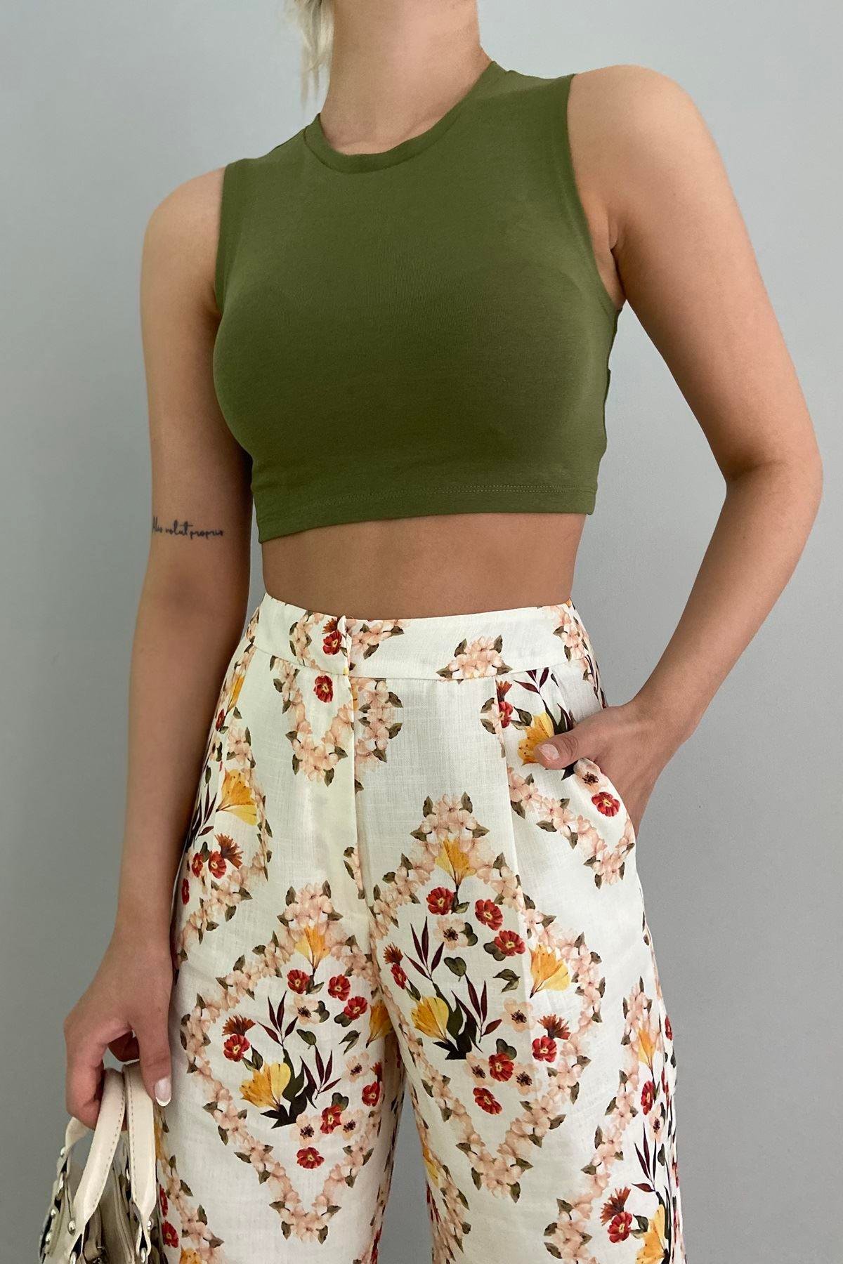 CROP TOP BLUZ