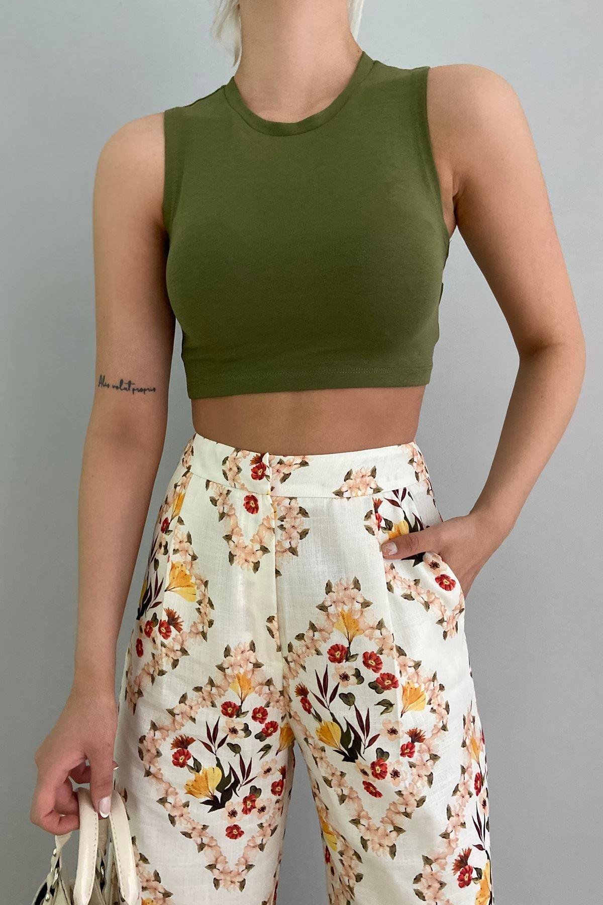CROP TOP BLUZ
