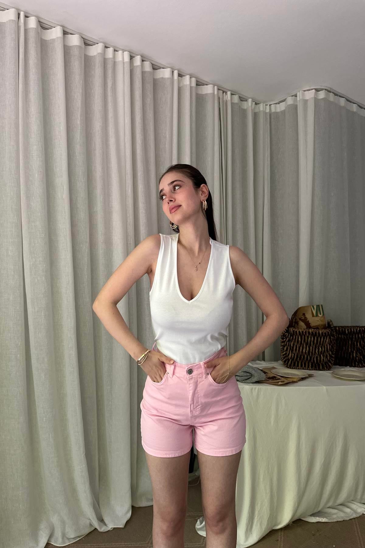 V YAKA KOLSUZ TOP
