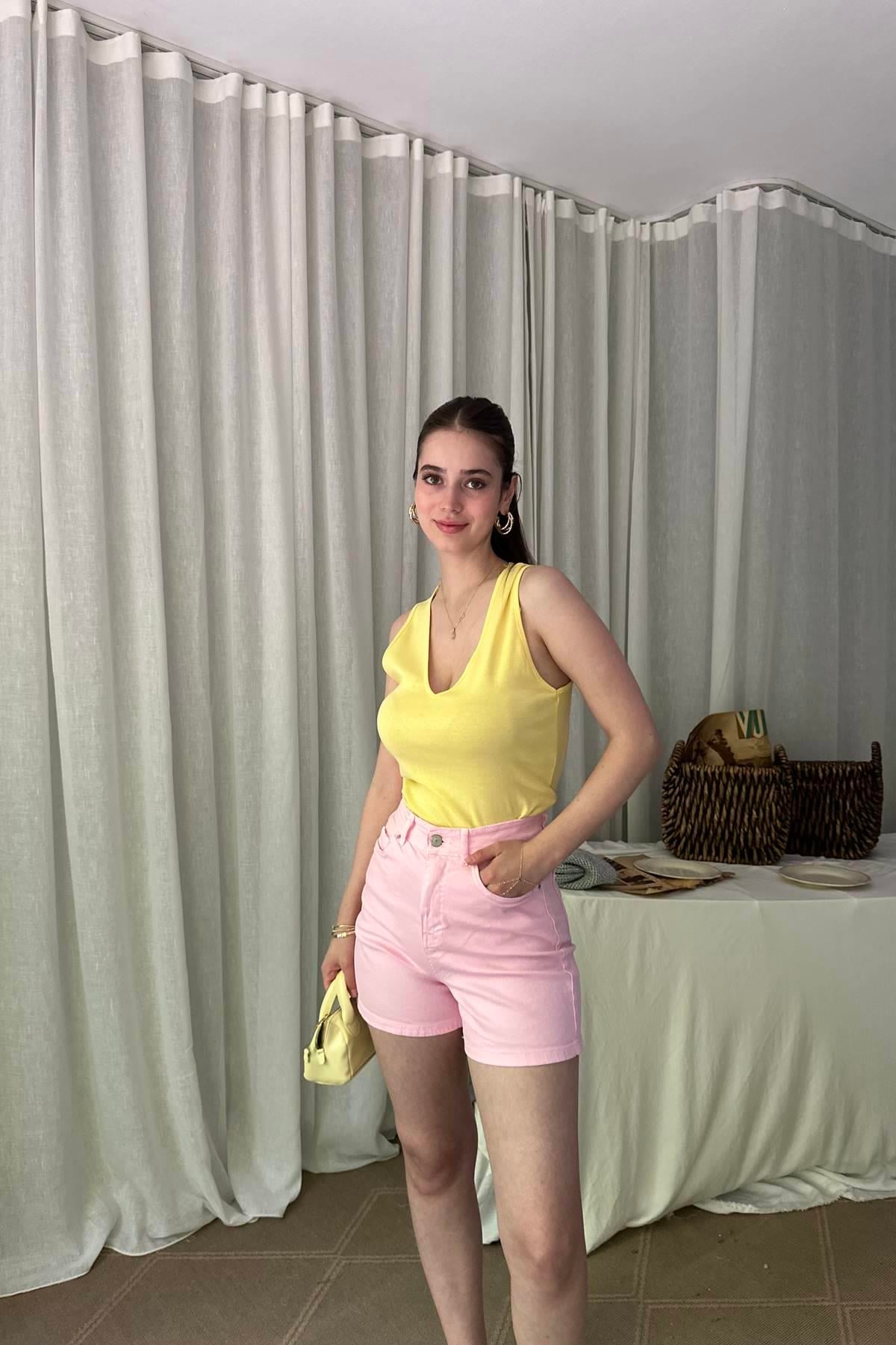 V YAKA KOLSUZ TOP