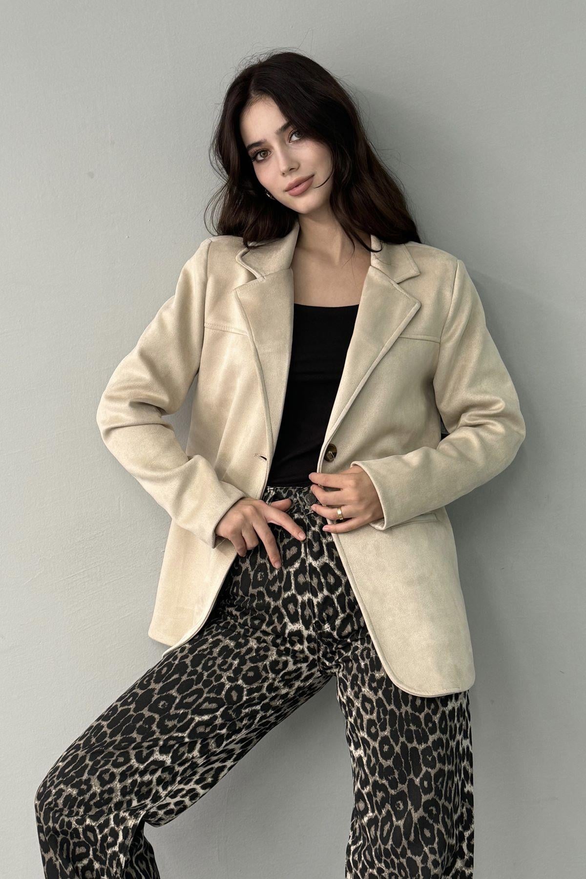 BLAZER SÜET CEKET