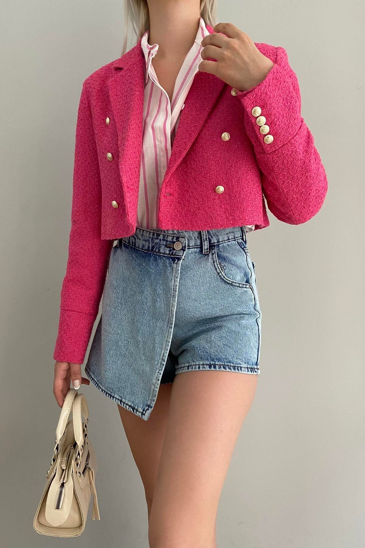 CROP TÜVİT CEKET