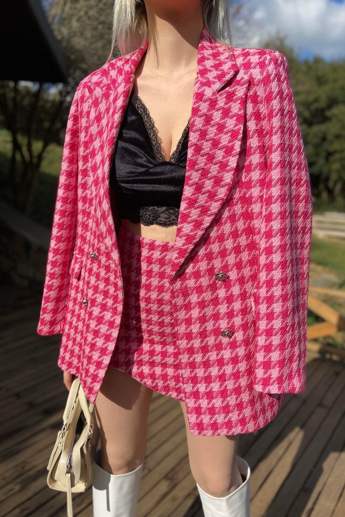 DÜĞMELİ BLAZER CEKET