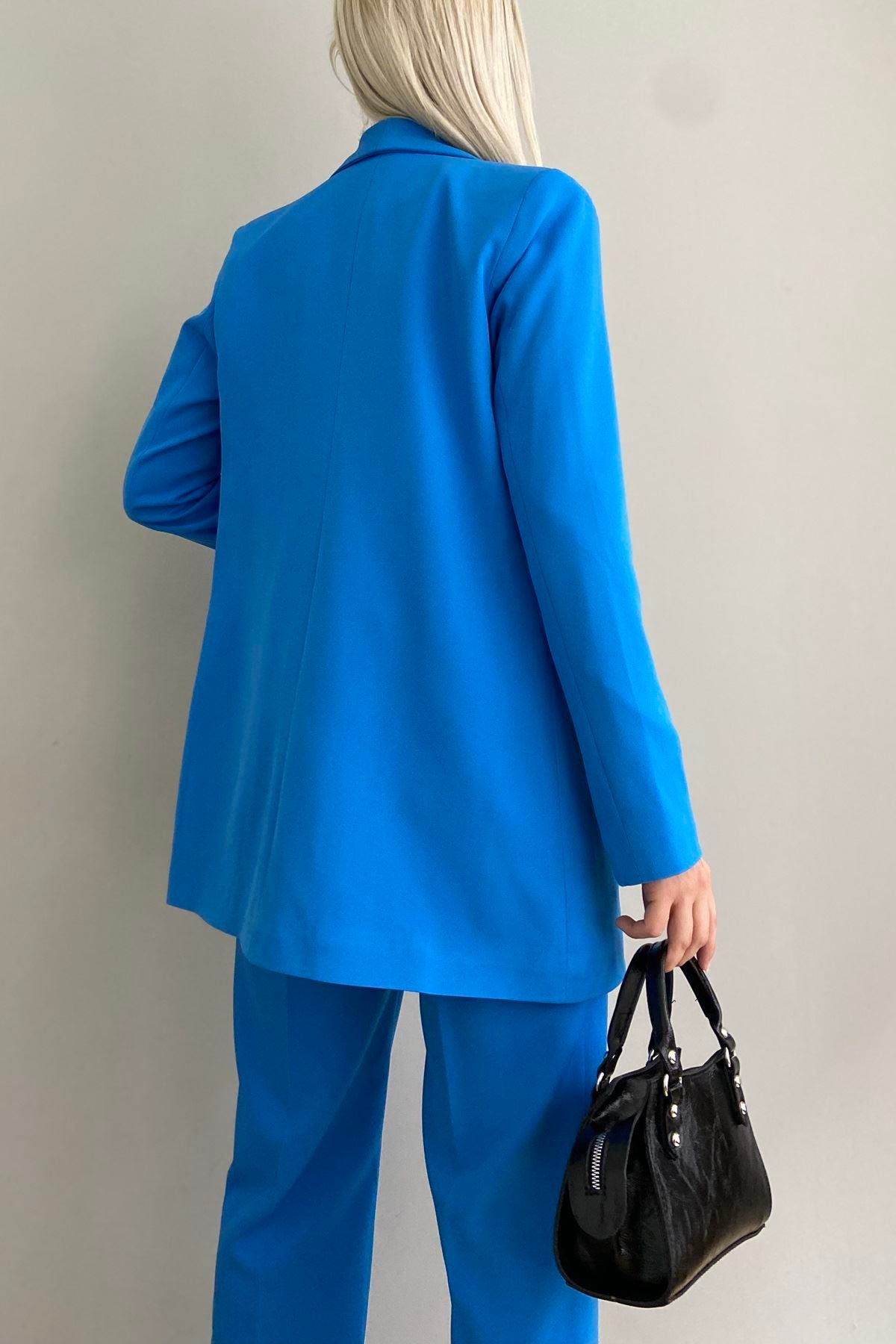 GOLD DÜĞME DETAY  BLAZER CEKET