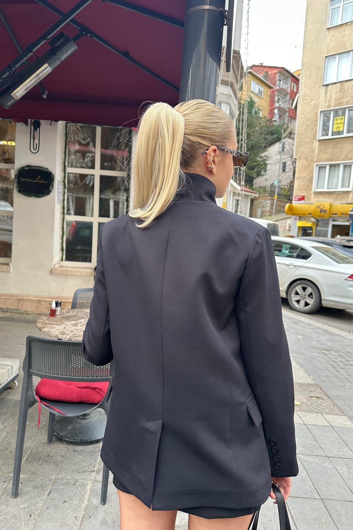 HAKİM YAKA TEK DÜĞME CEKET