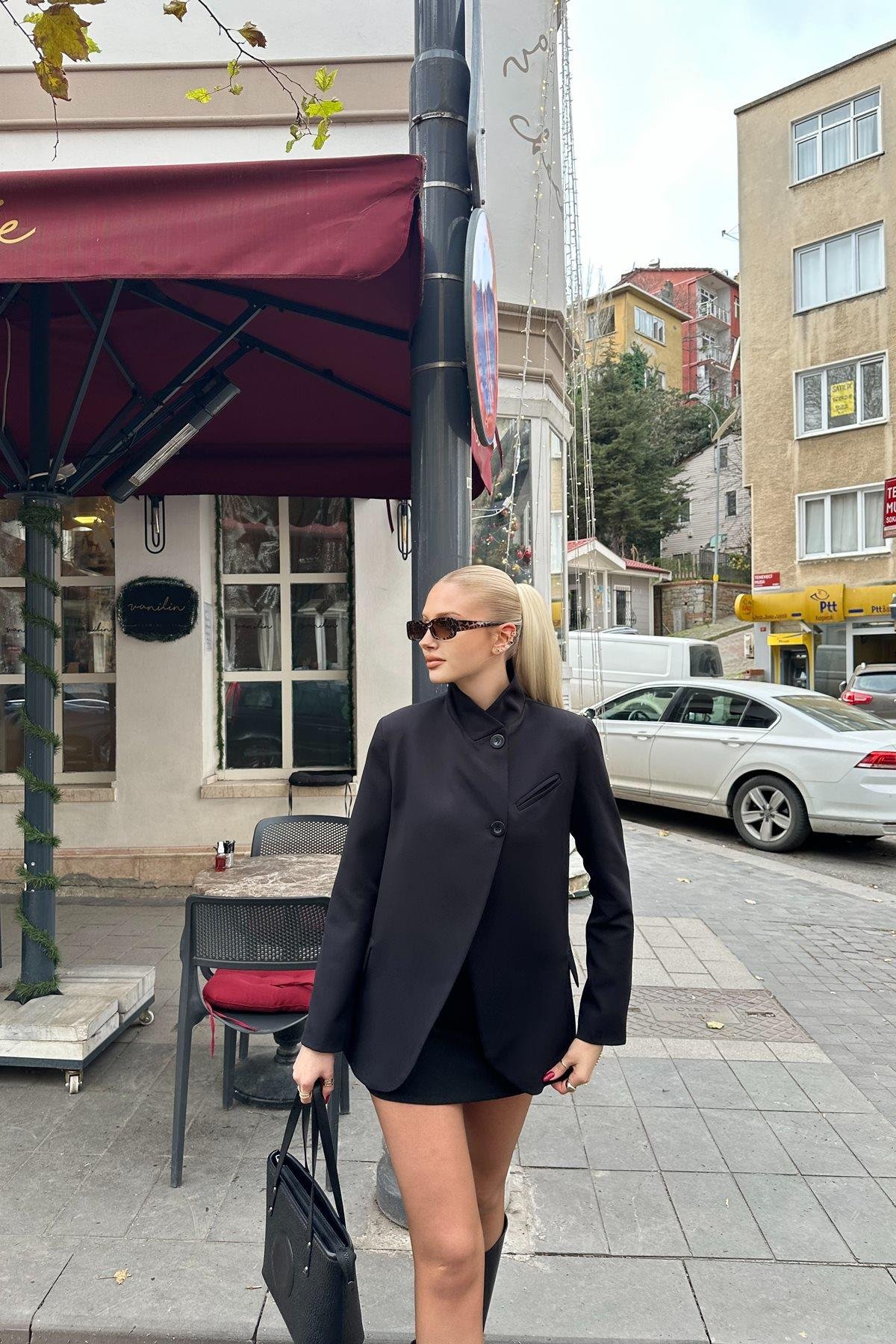 HAKİM YAKA TEK DÜĞME CEKET