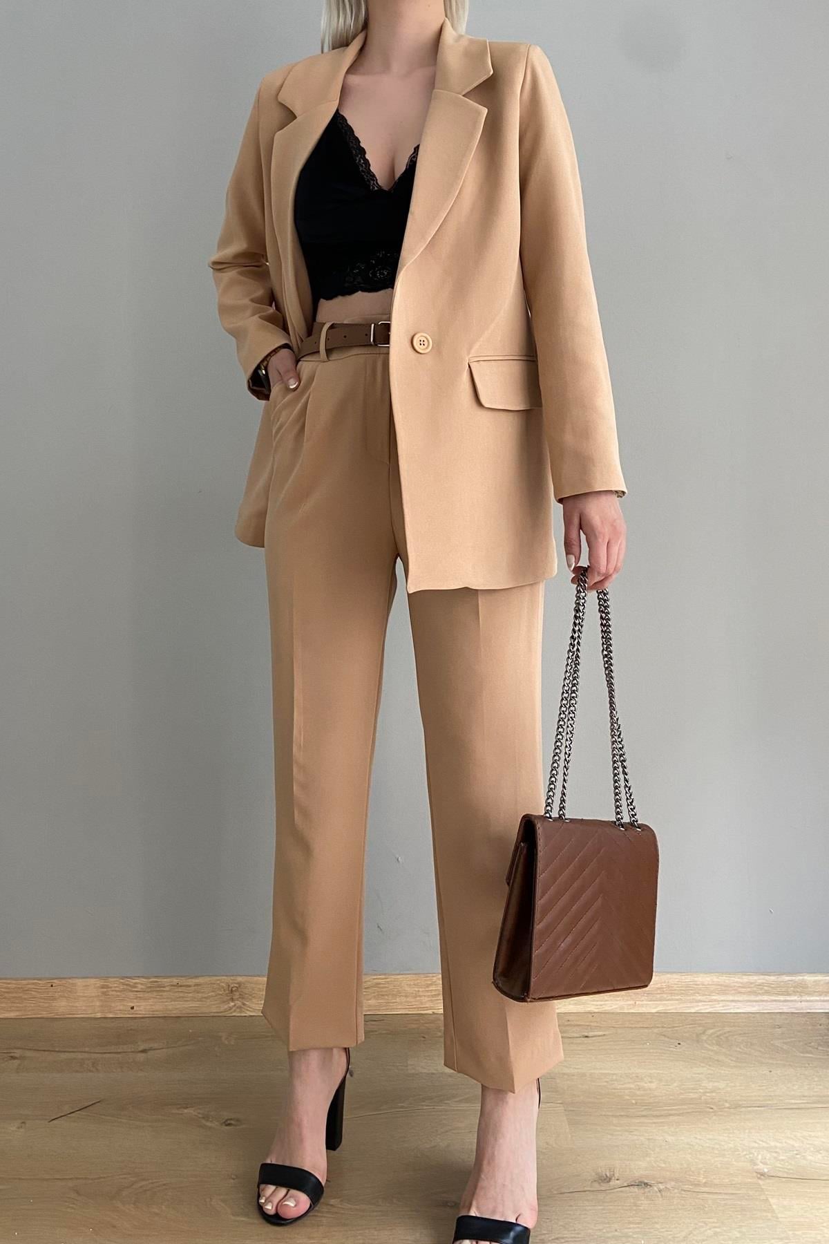 TEK DÜĞME BLAZER CEKET