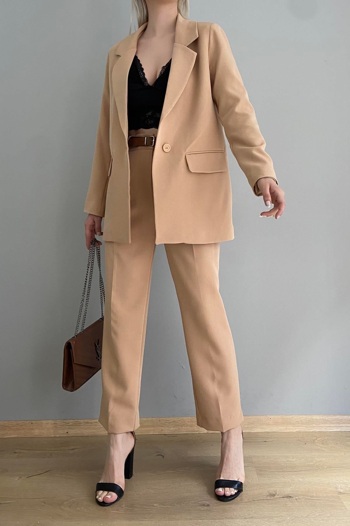 TEK DÜĞME BLAZER CEKET