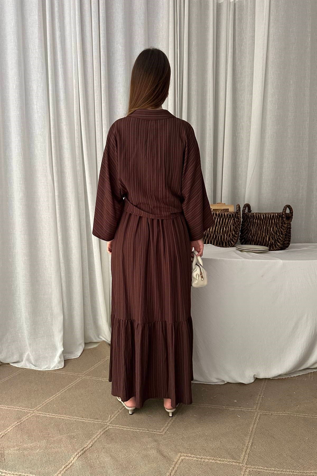 BAĞLAMA DETAYLI BOLERO JİLE TAKIM