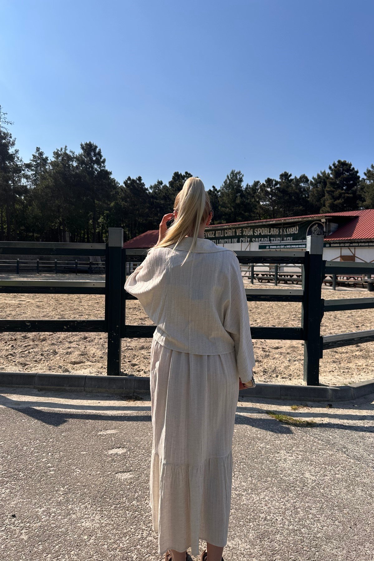 BAĞLAMA DETAYLI BOLERO JİLE TAKIM