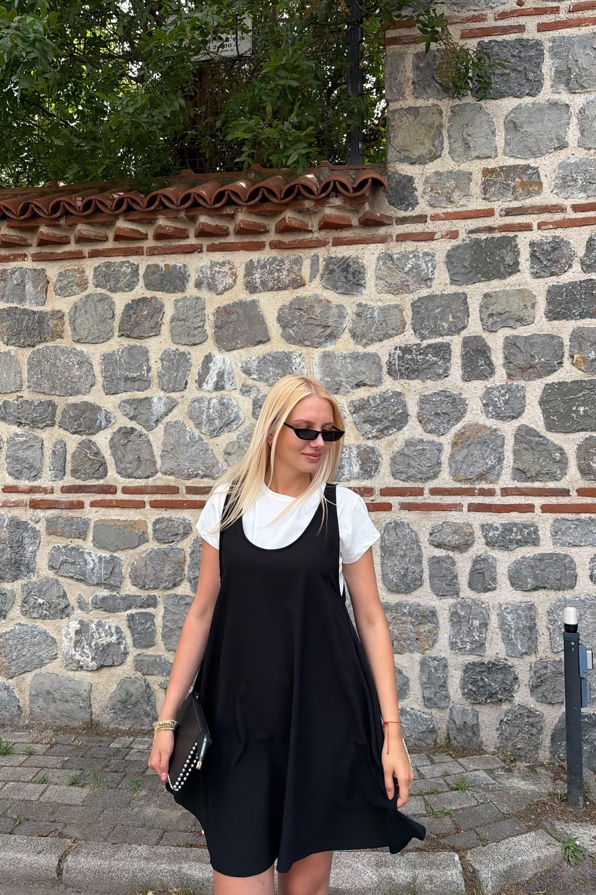 TSHIRT GARNİLİ ELBİSE