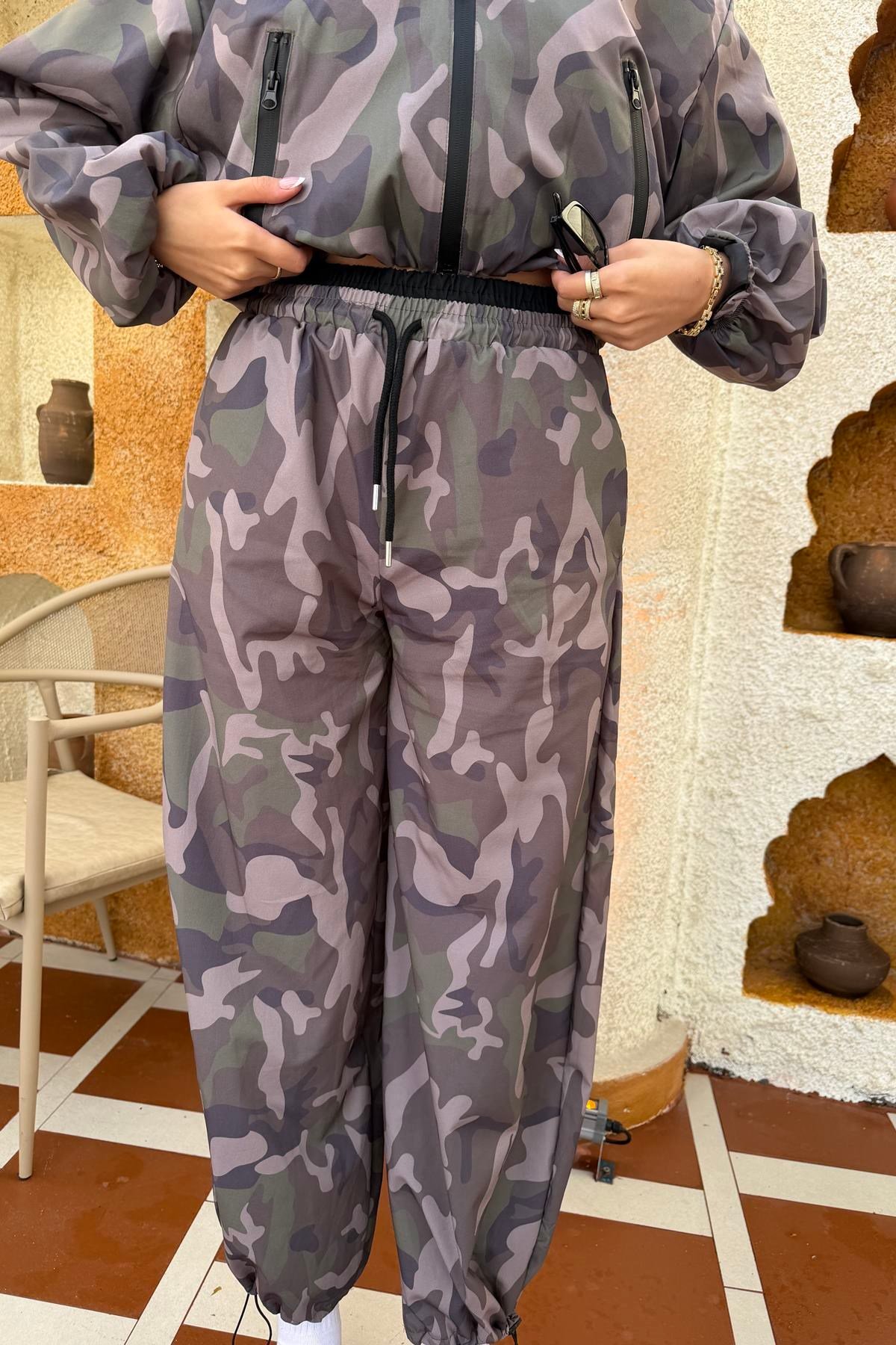KAMUFULAJ DESEN PANTOLON