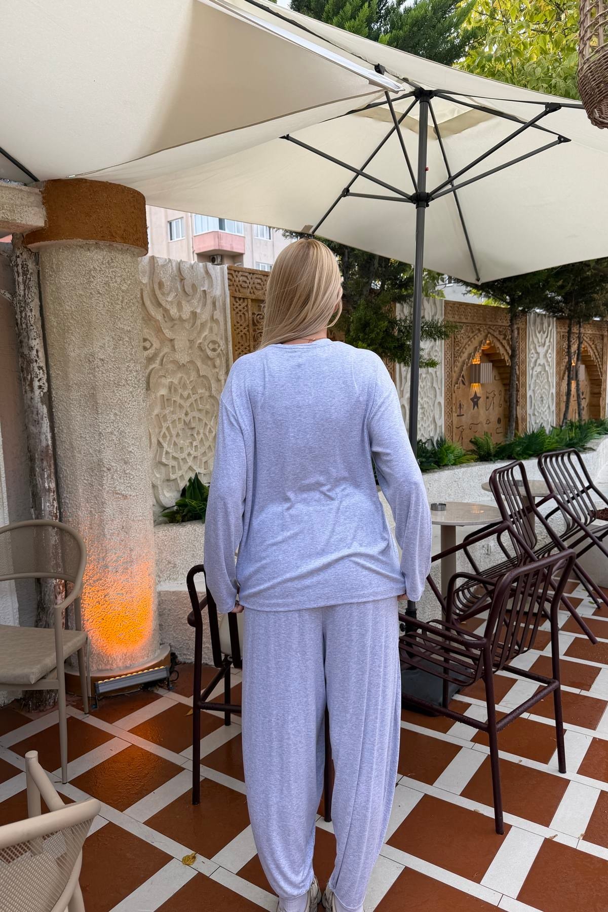 KALP NAKIŞ DETAYLI ÖRME TAKIM