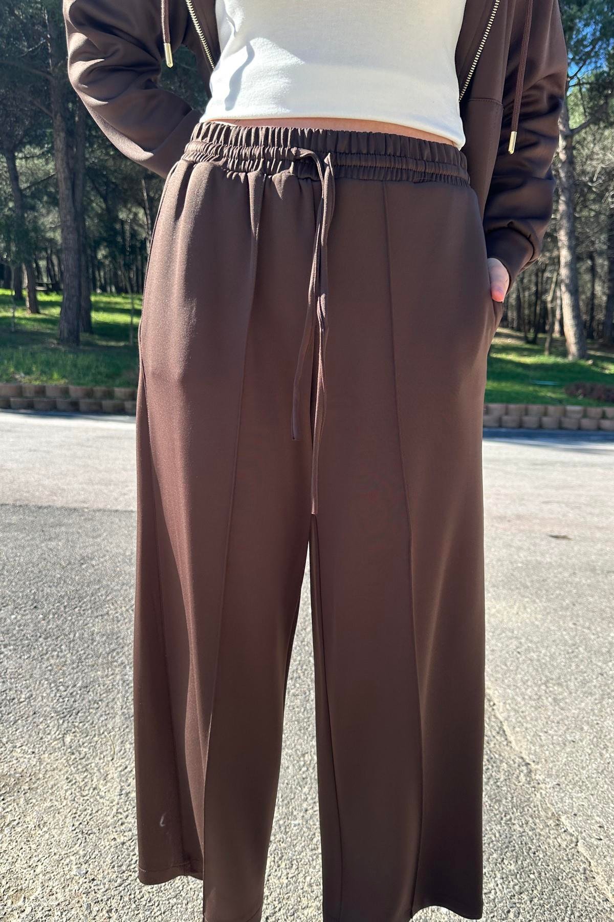 KANGURU CEPLİ KAPŞONLU SWEAT PANTOLON TAKIM