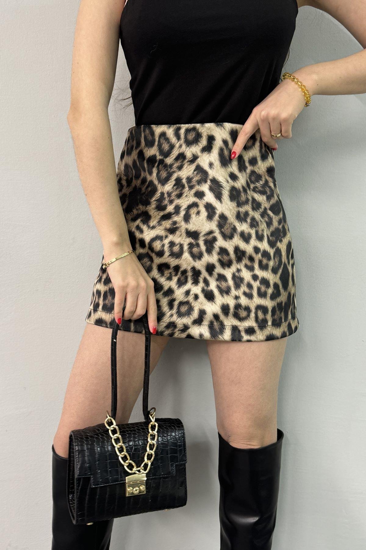 LEOPAR DESEN ETEK