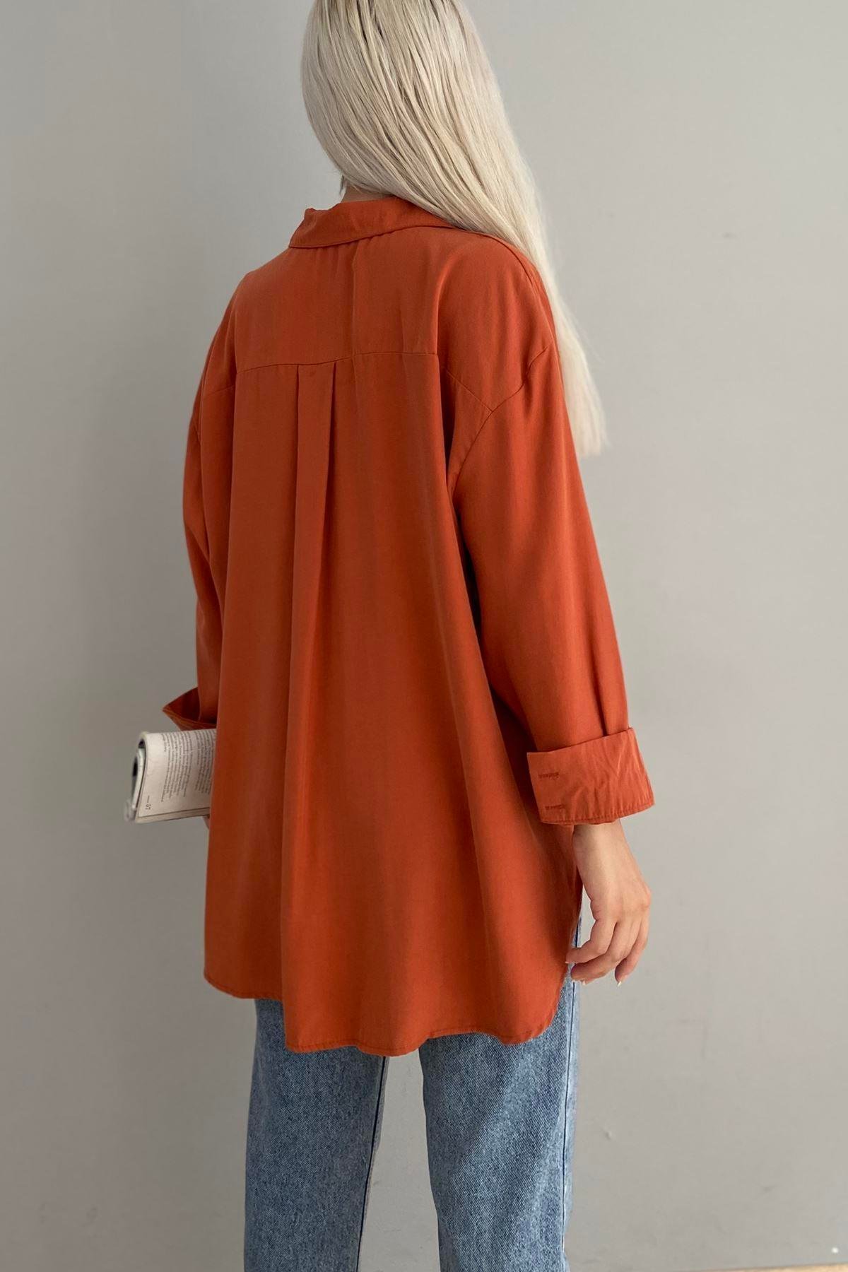 REGLAN KOL OVERSİZE GÖMLEK