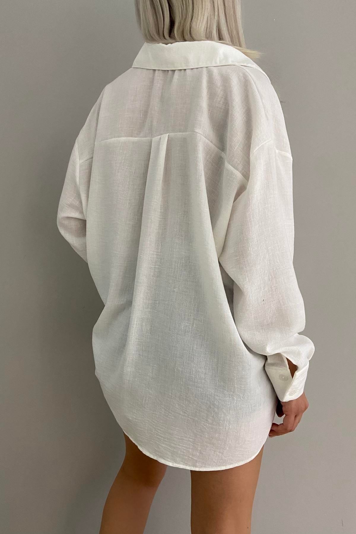 REGLAN KOL OVERSİZE GÖMLEK