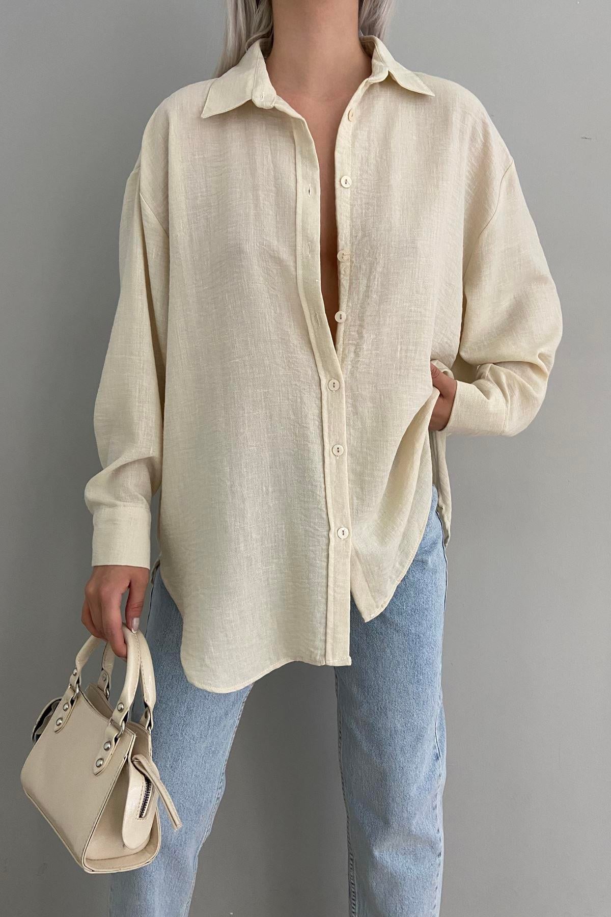 REGLAN KOL OVERSİZE GÖMLEK