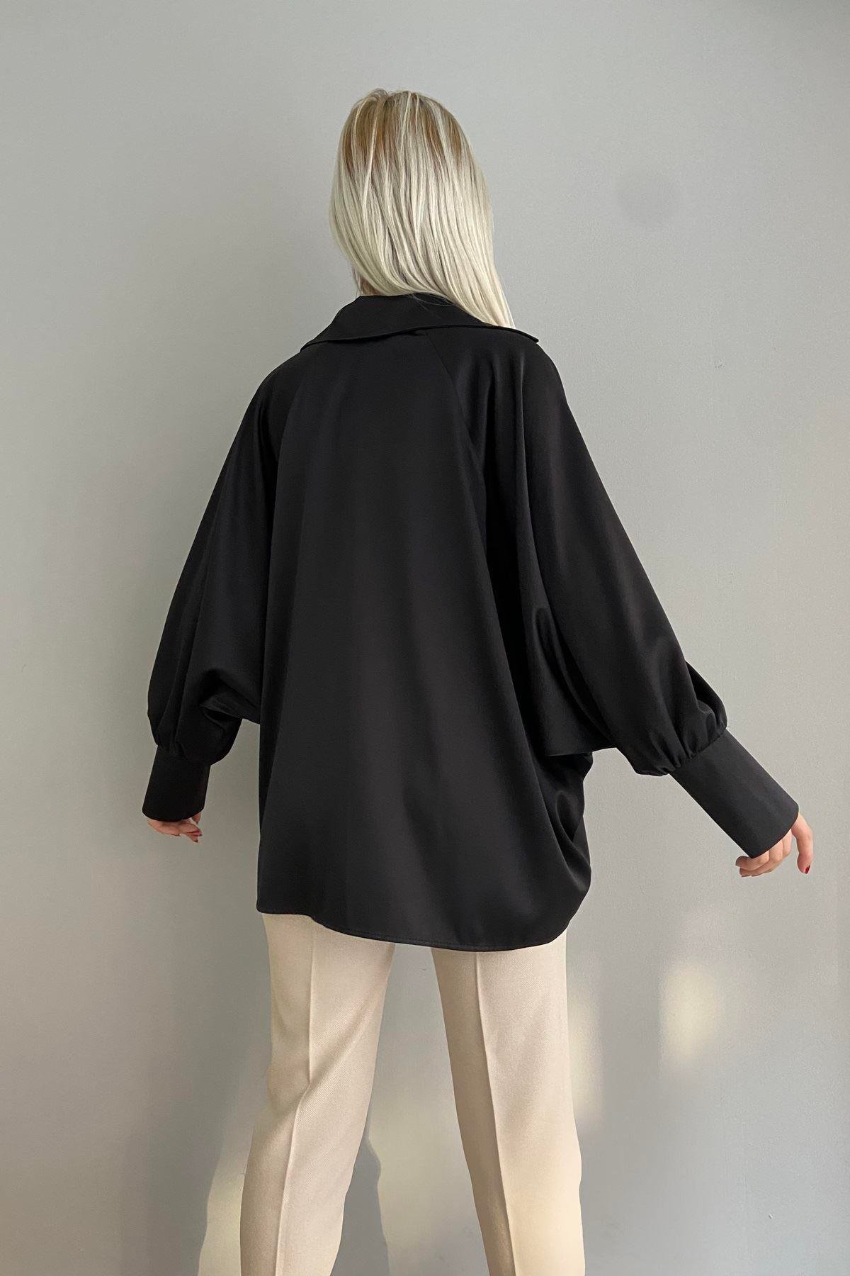 REGLAN KOL SATEN GÖMLEK