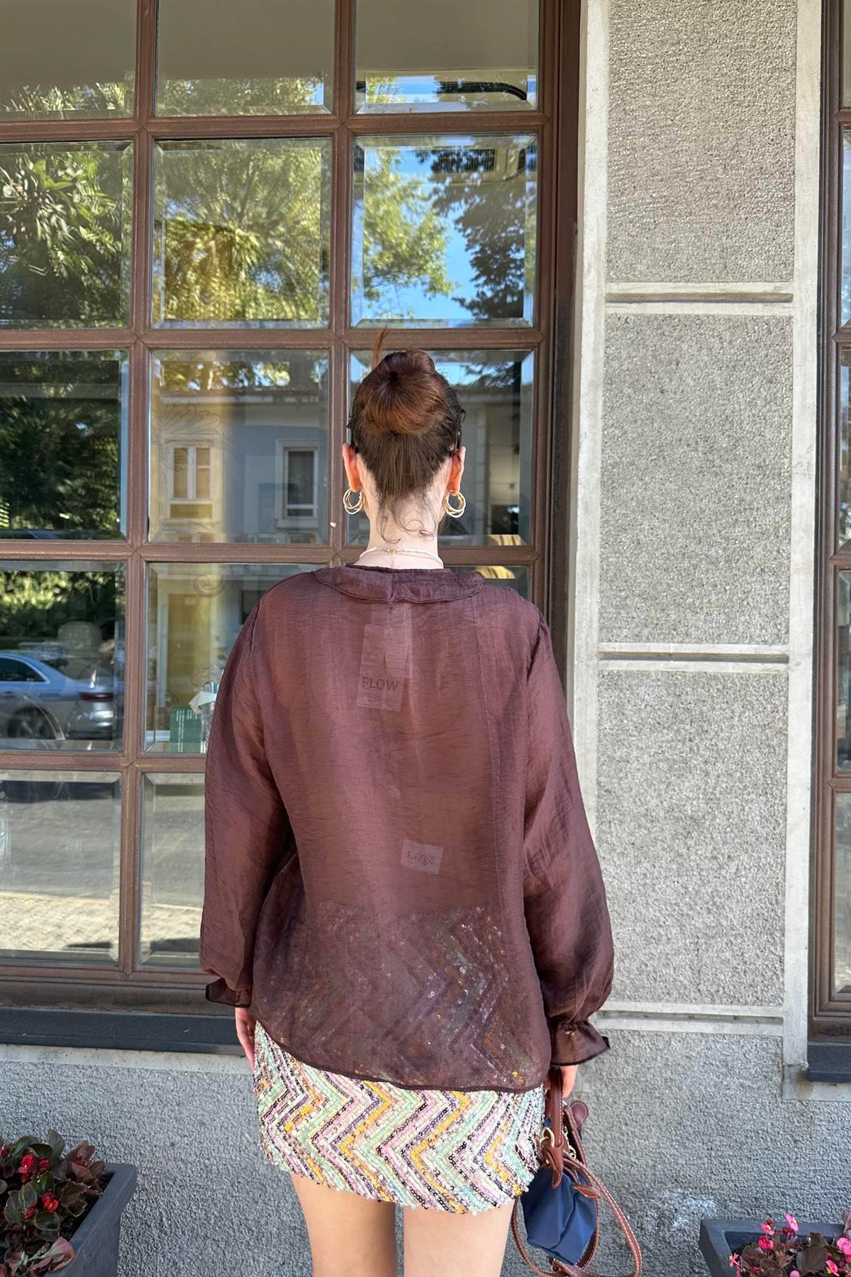 VUAL FIRFIR DETAYLI GÖMLEK
