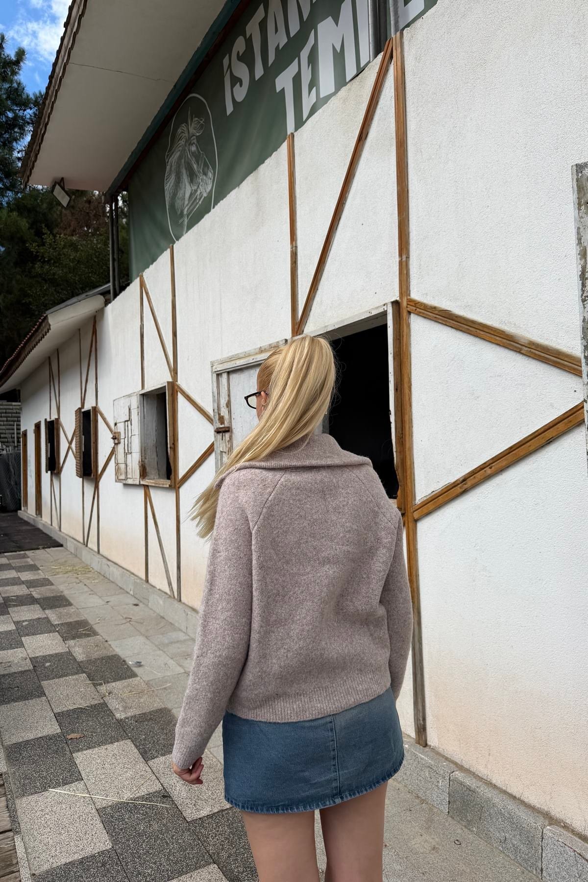 ÇİFT FERMUARLI TRIKO HIRKA