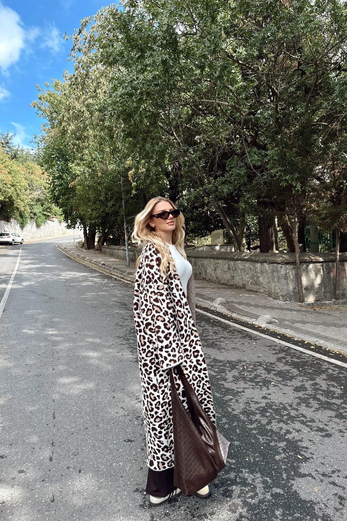 LEOPAR DESEN UZUN HIRKA