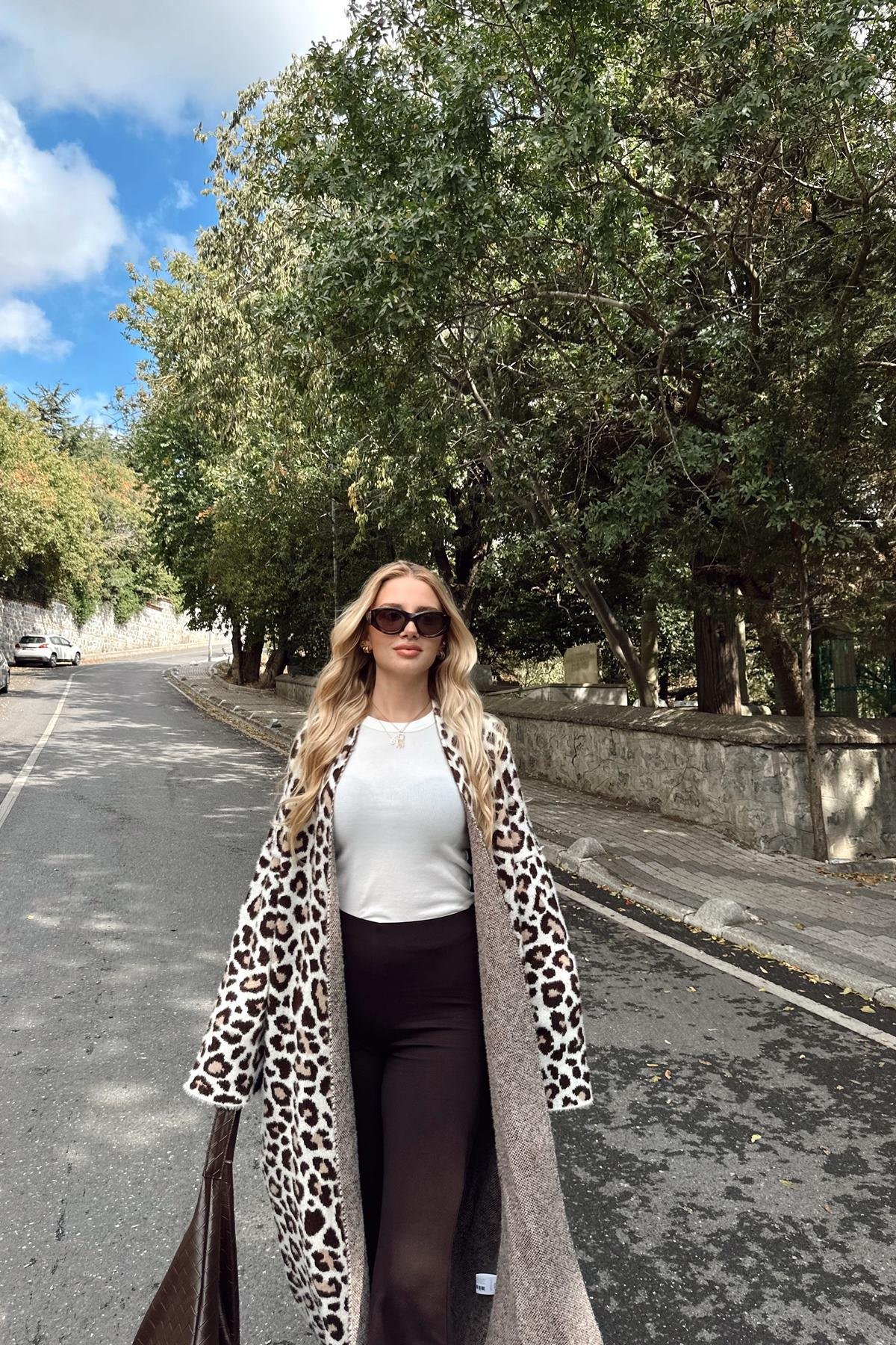 LEOPAR DESEN UZUN HIRKA