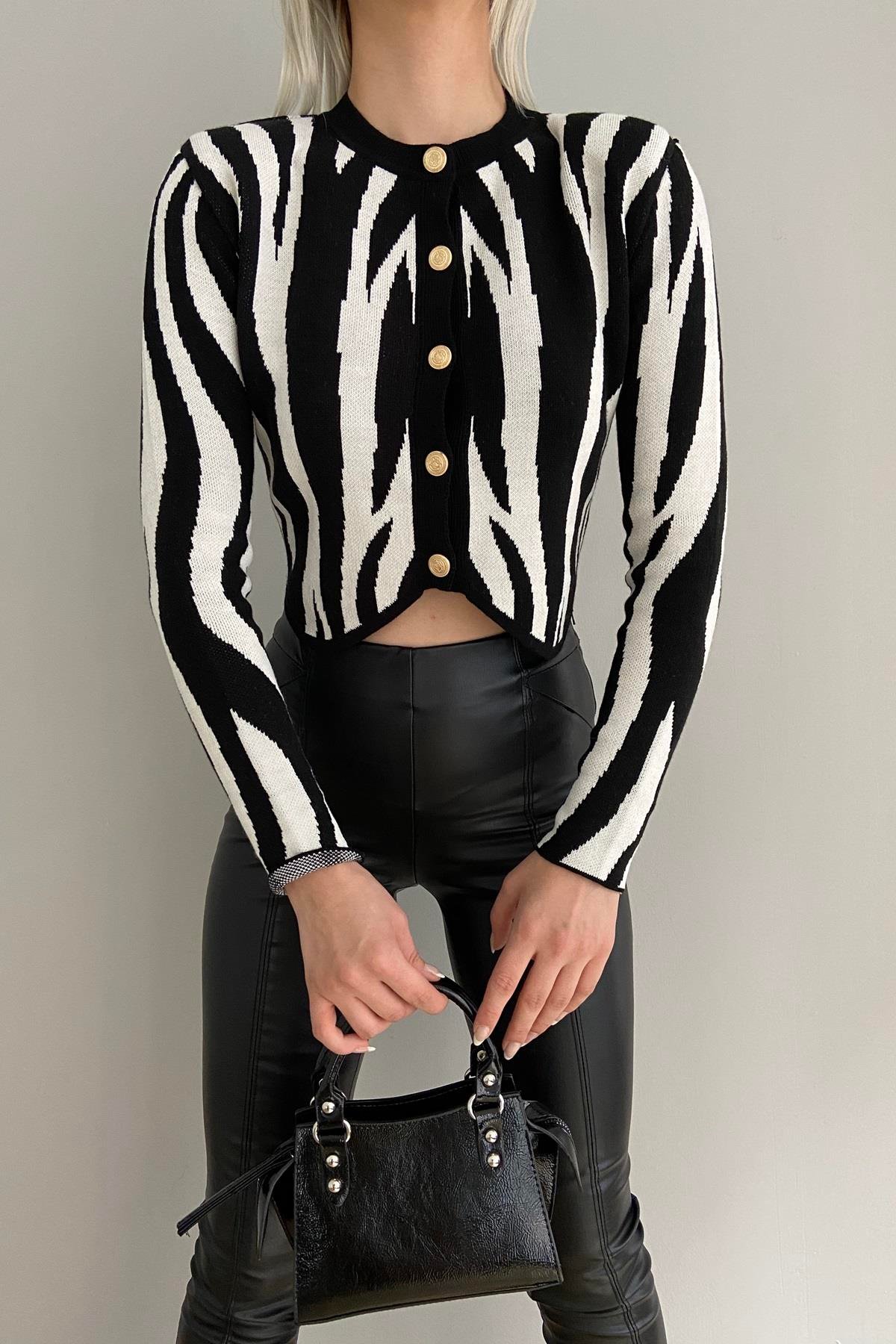 ZEBRA DESEN VATKALI HIRKA