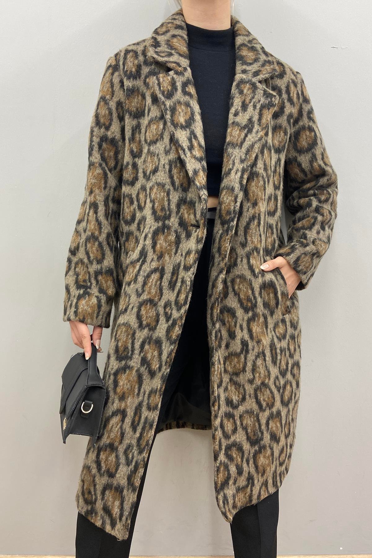 LEOPAR DESEN KABAN